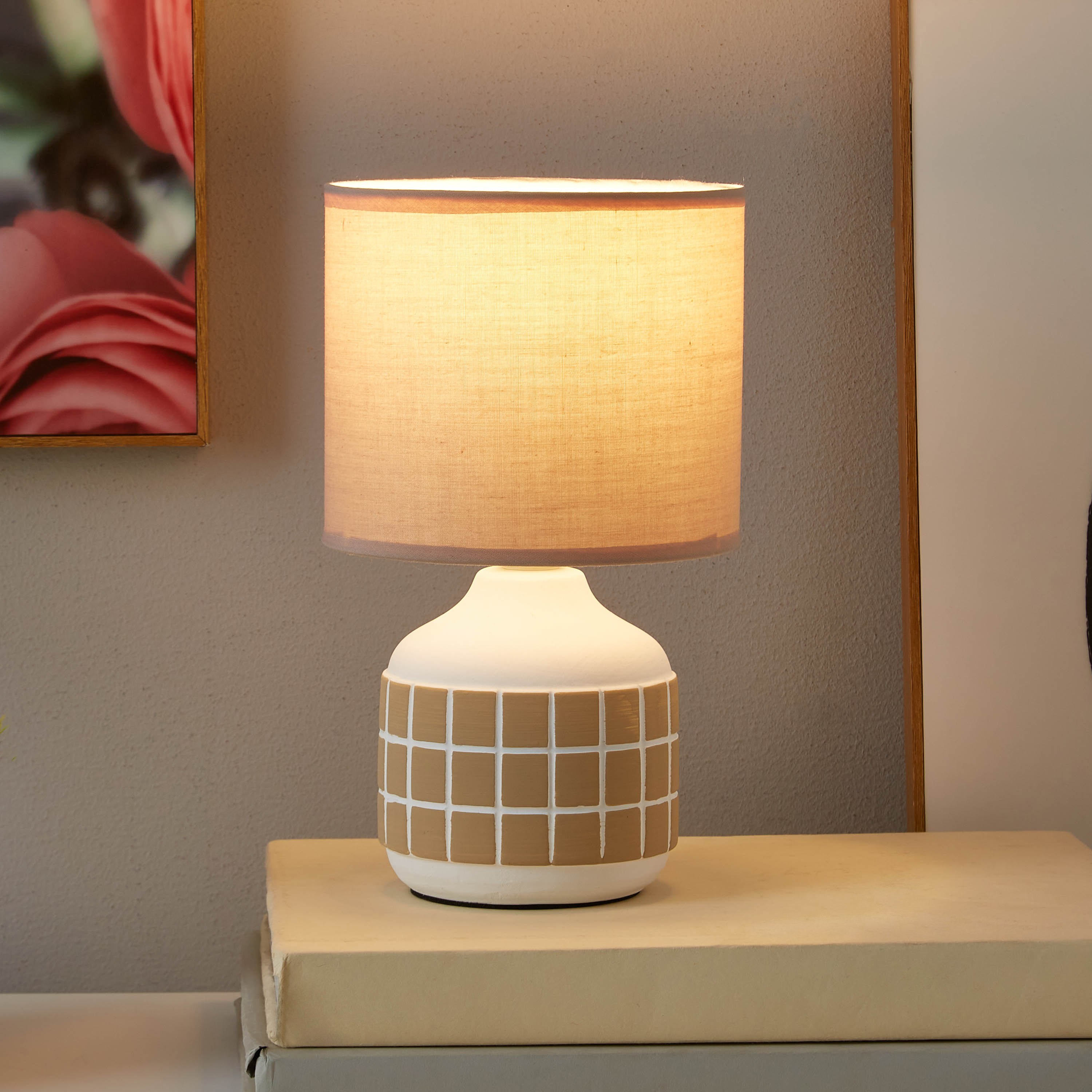 Gletan Ceramic Table Lamp - 30 cm-hbxlivingroom-lighting-tablelamps-image-2