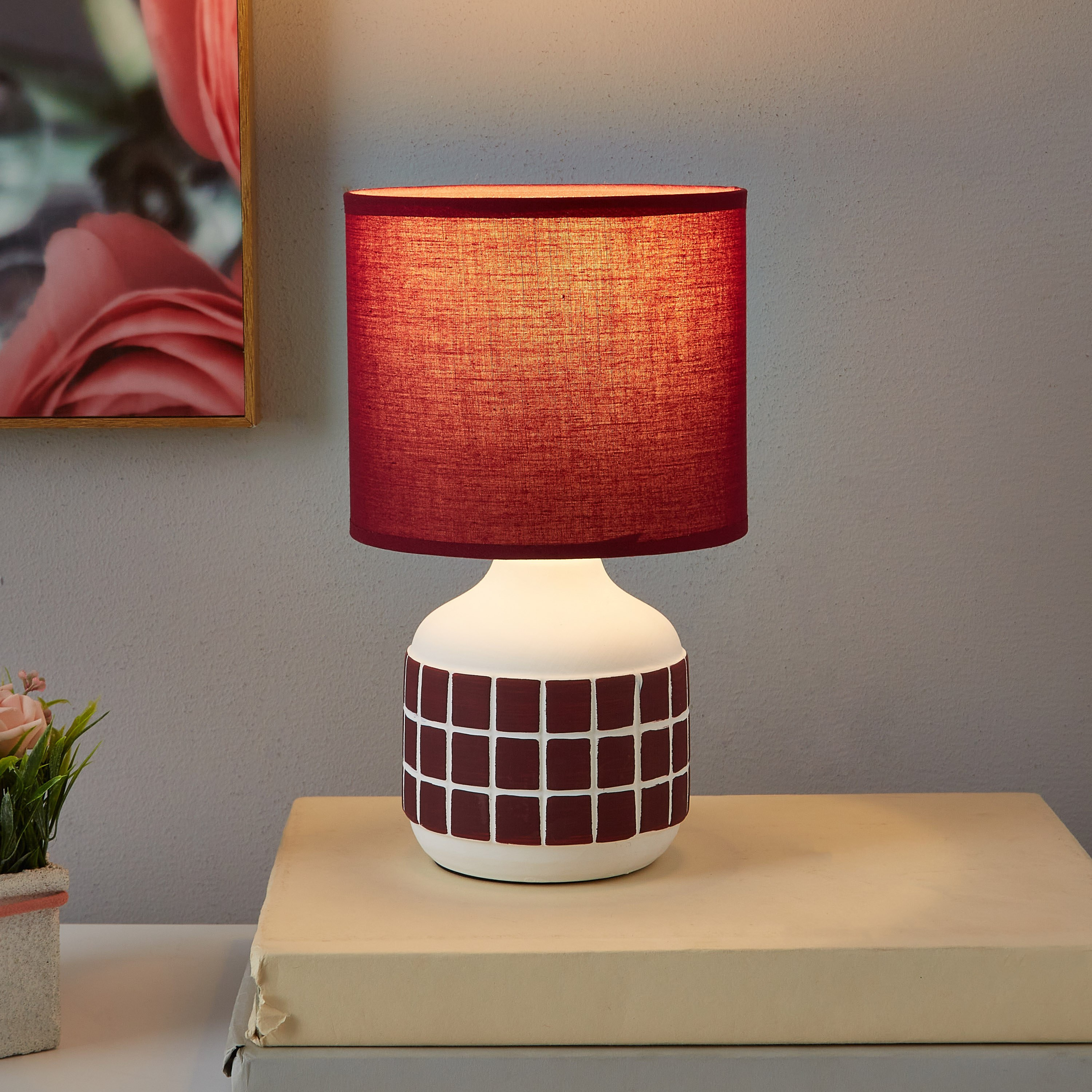 Gletan Ceramic Table Lamp - 30 cm-hbxlivingroom-lighting-tablelamps-image-2