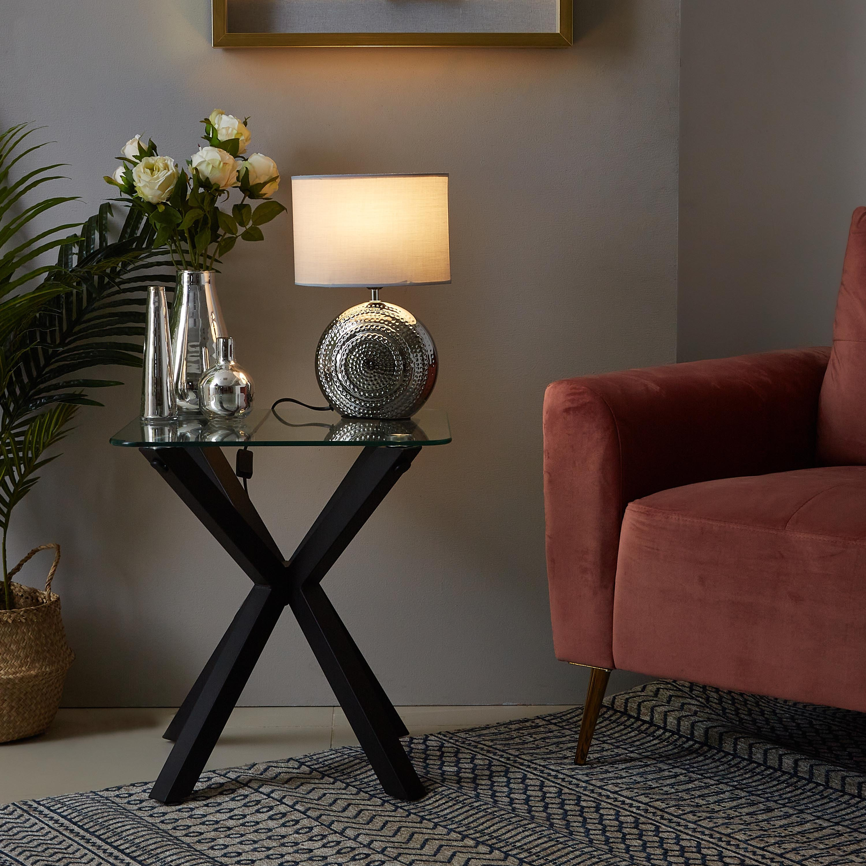 Zio Ceramic Table Lamp - 41 cm-hbxlivingroom-lighting-tablelamps-image-4