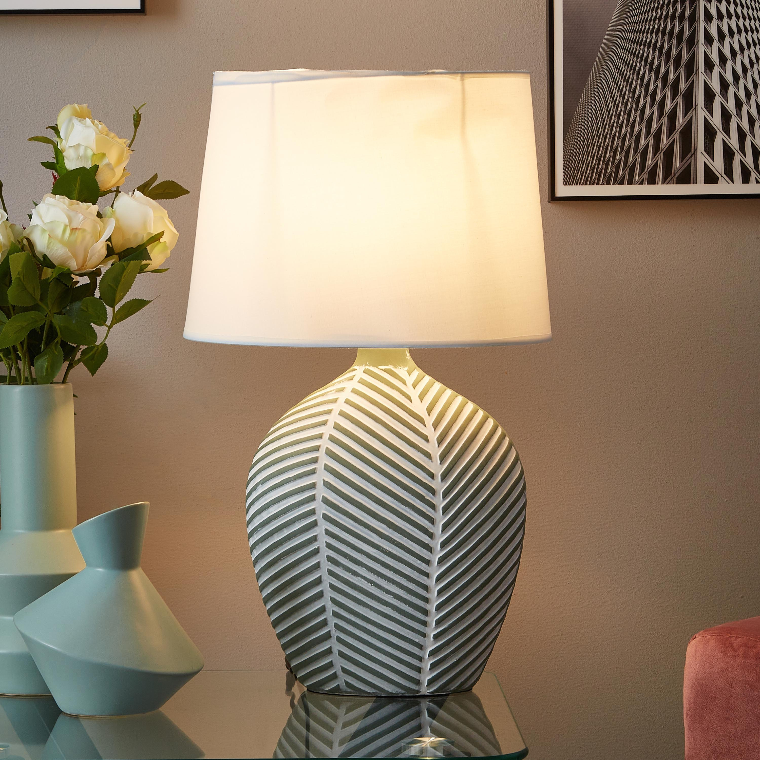 Ekon Ceramic Table Lamp - 51 cm-hbxlivingroom-lighting-tablelamps-image-2