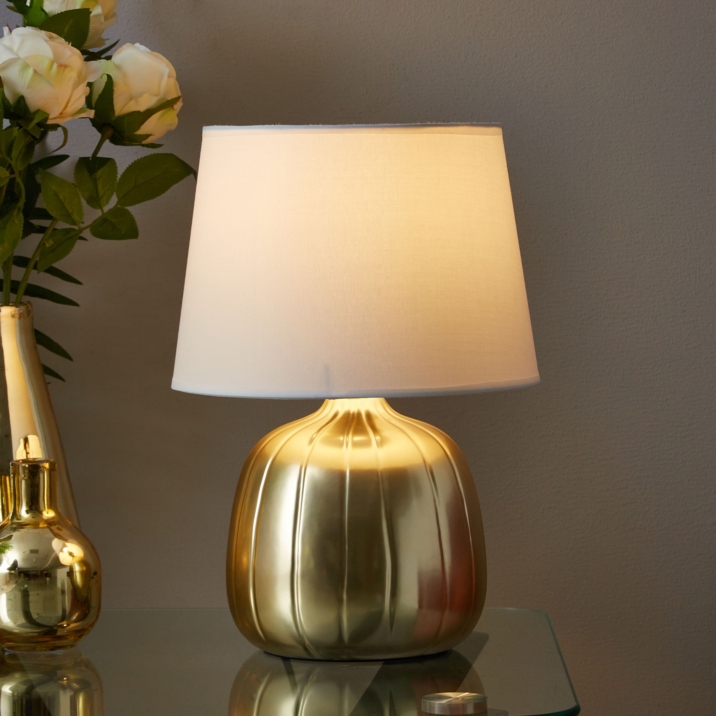 مصباح طاولة سيراميك من إيكون - 35 سم-hbxlivingroom-lighting-tablelamps-image-2
