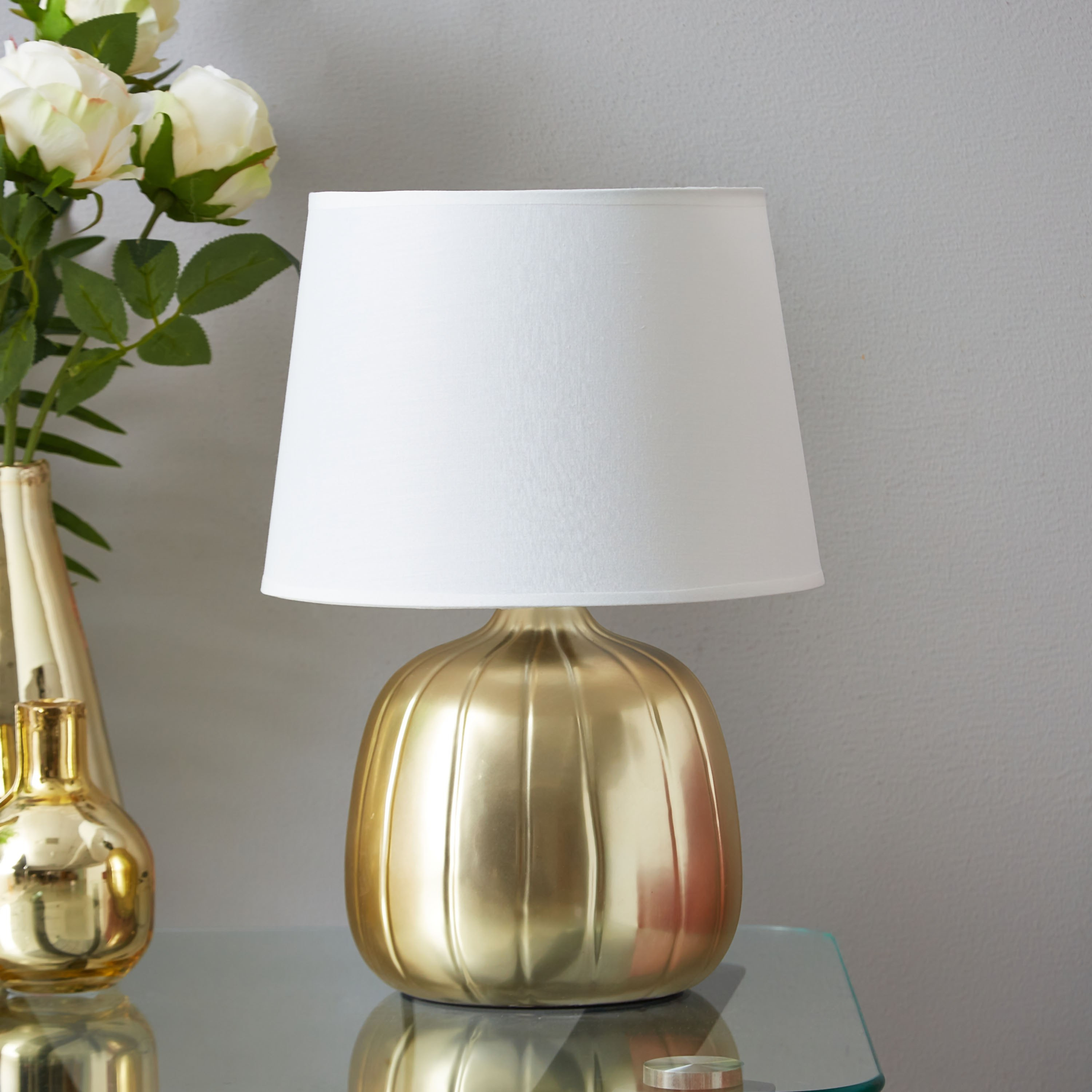 مصباح طاولة سيراميك من إيكون - 35 سم-hbxlivingroom-lighting-tablelamps-image-1