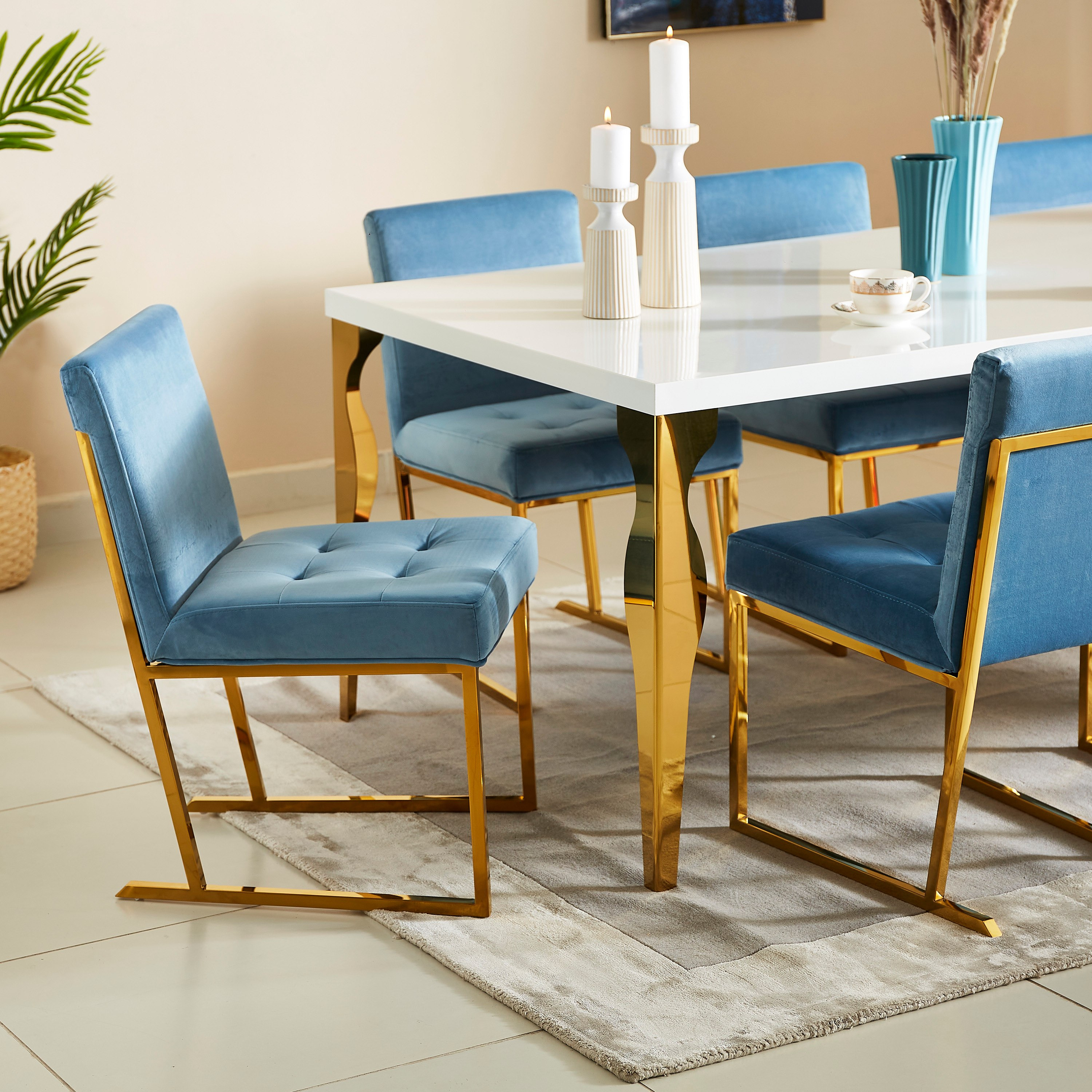 Oro 8-Seater Dining Set-hbxfurniture-diningtablesandsets-diningsets-eightseater-image-2