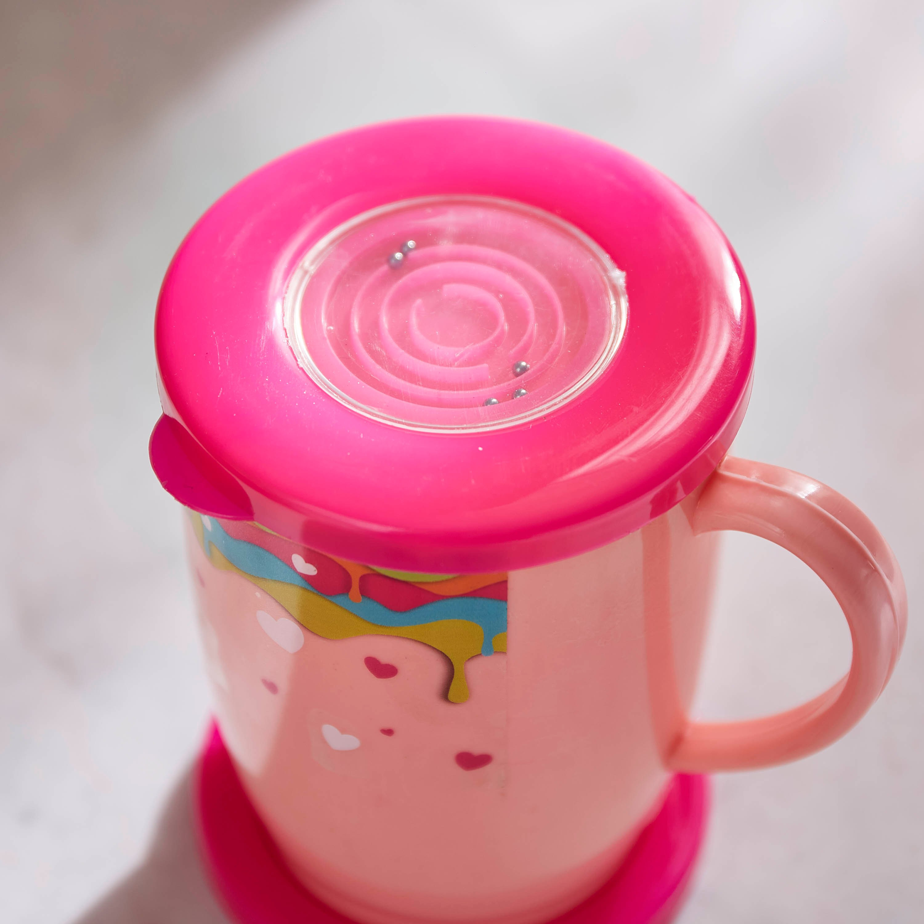 Heart Garland Playmaker Mug with Lid and Coaster - 350 ml-hbxhomeware-hbxkidsandyouth-image-3
