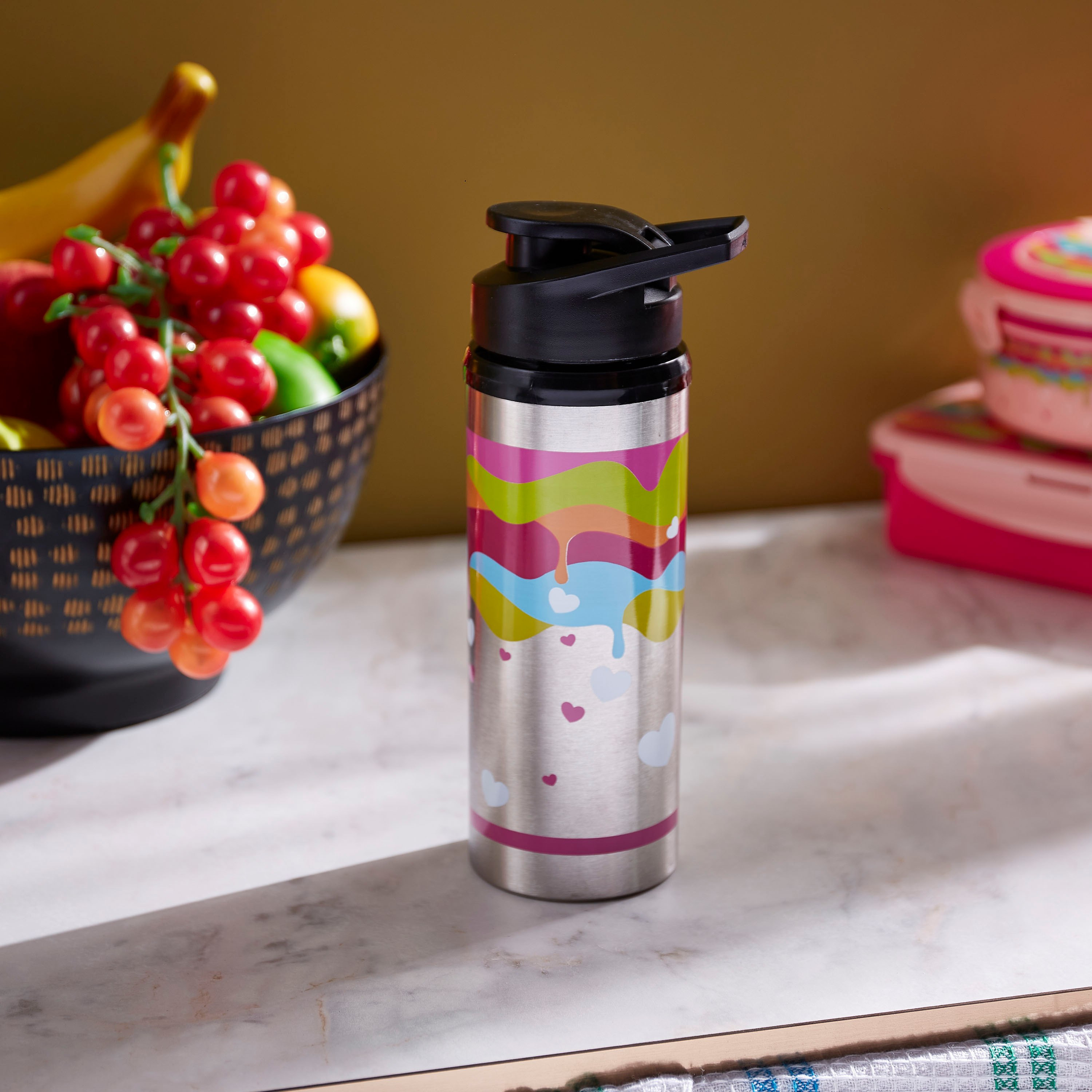 قارورة معدنية بغطاء علوي فليب من هارت جارلاند-hbxhomeware-hbxkidsandyouth-image-1