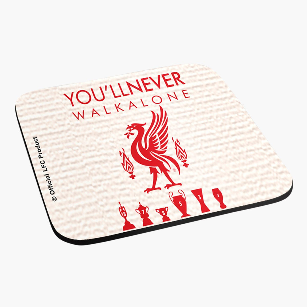 Trendy Liverpool F.C You'll Never Walk Alone Wooden Coaster - 10x10 cm-hbxdecorandfurnishings-tabletop-serveware-image-2