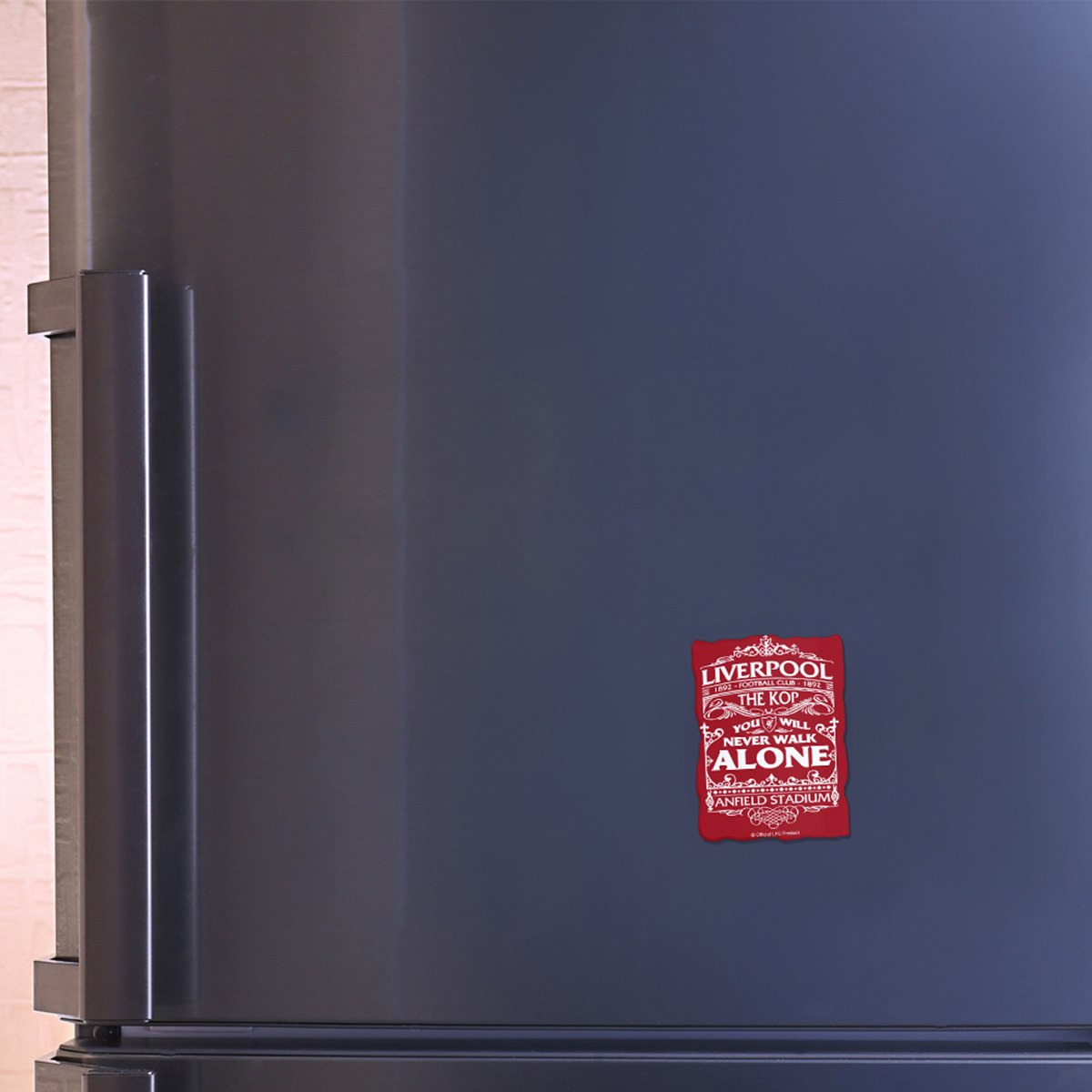 Trendy Liverpool F.C. You Will Never Walk Alone Fridge Magnet-hbxkidsandyouth-playroom-stationery-image-2
