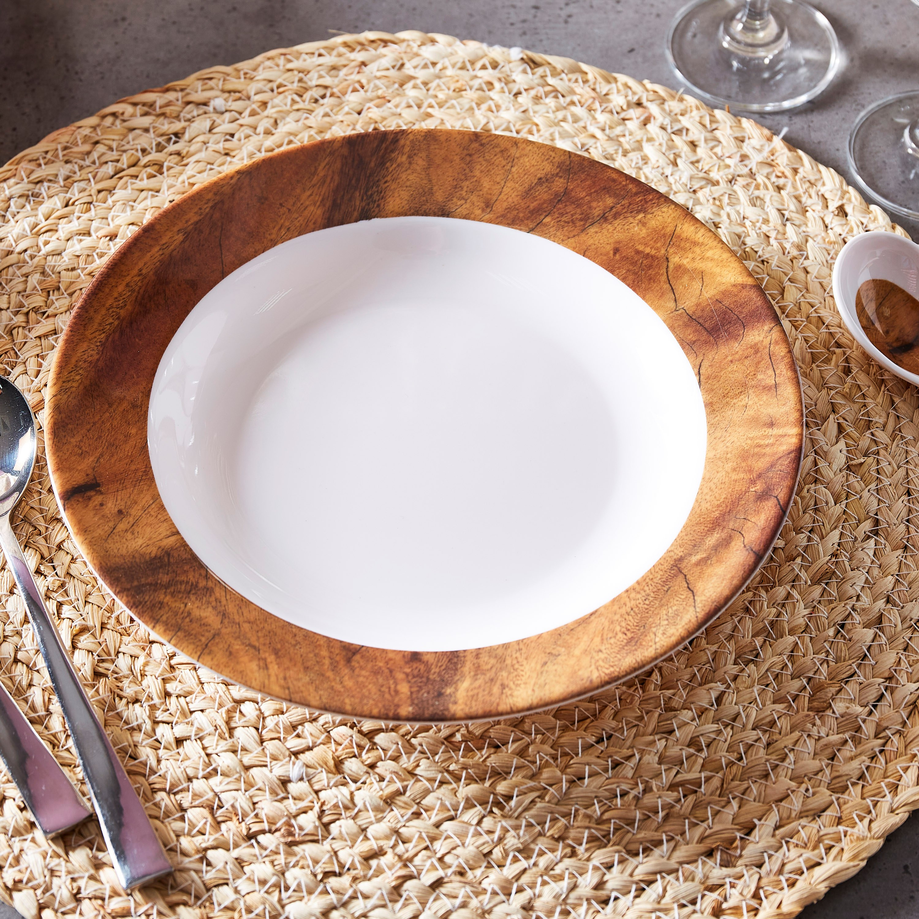 صحن شوربة من نايتشر لايف - 23 سم-hbxdecorandfurnishings-tabletop-crockery-image-1