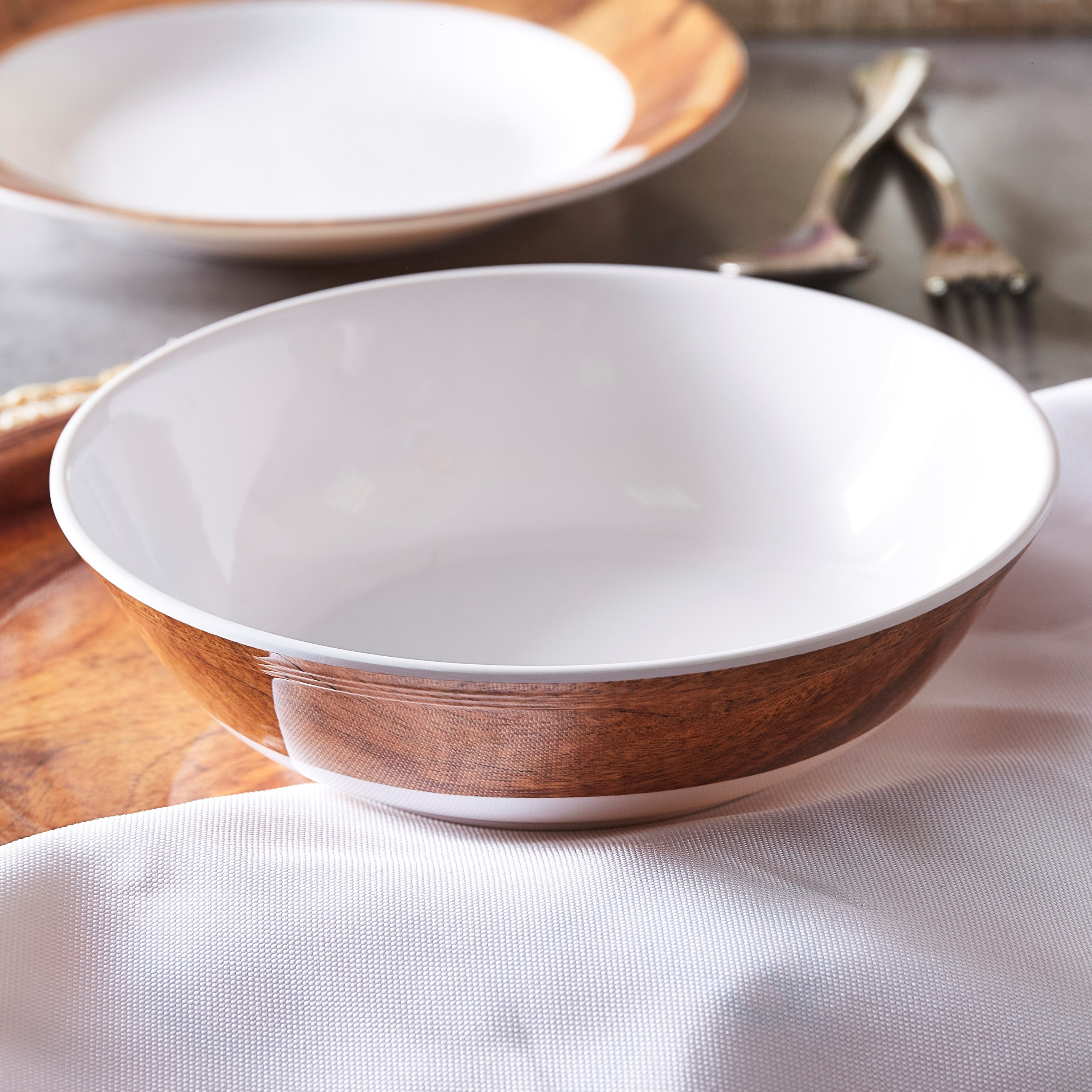 وعاء تقديم من نايتشر لايف - 19 سم-hbxdecorandfurnishings-tabletop-crockery-image-1