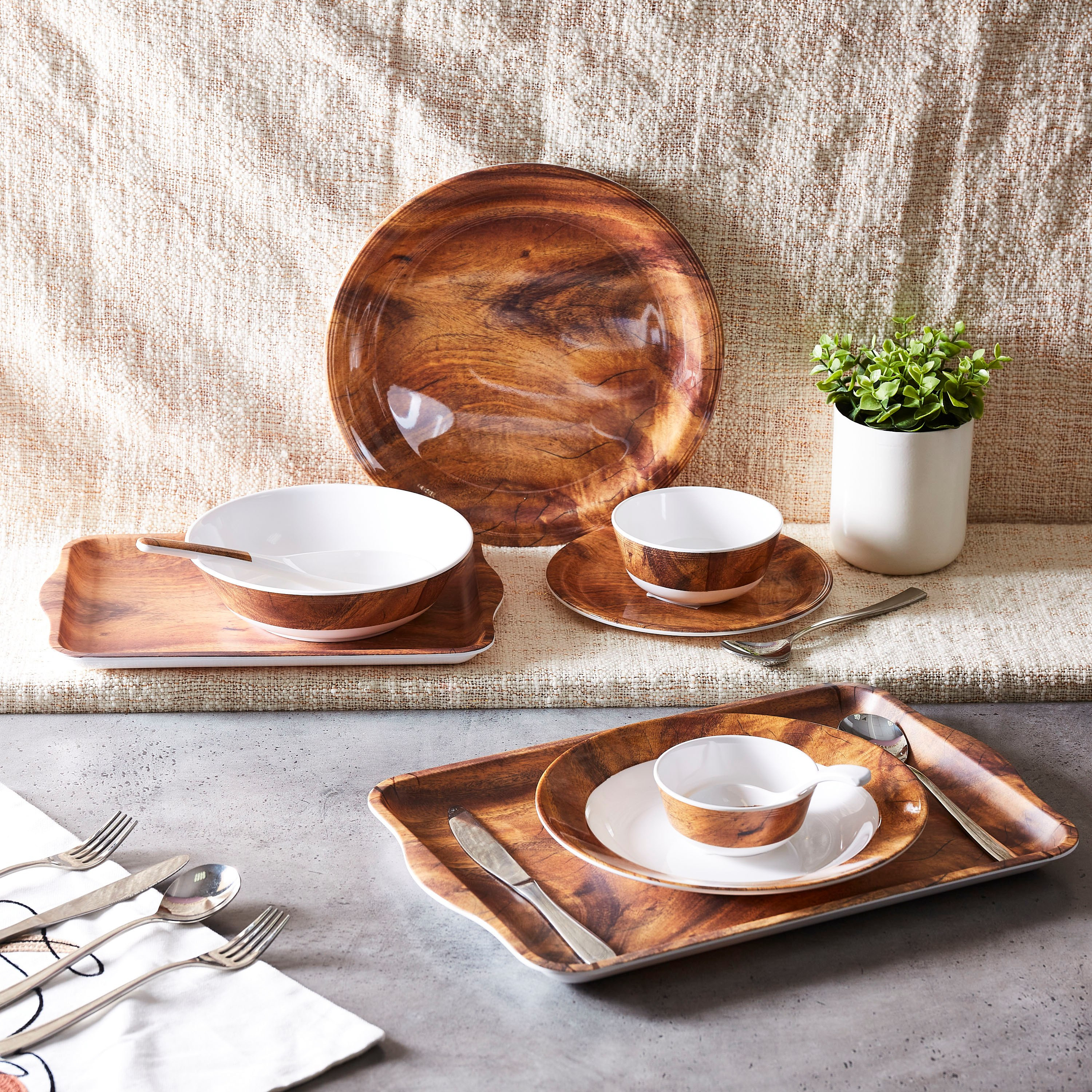 وعاء تقديم من نايتشر لايف - 19 سم-hbxdecorandfurnishings-tabletop-crockery-image-4