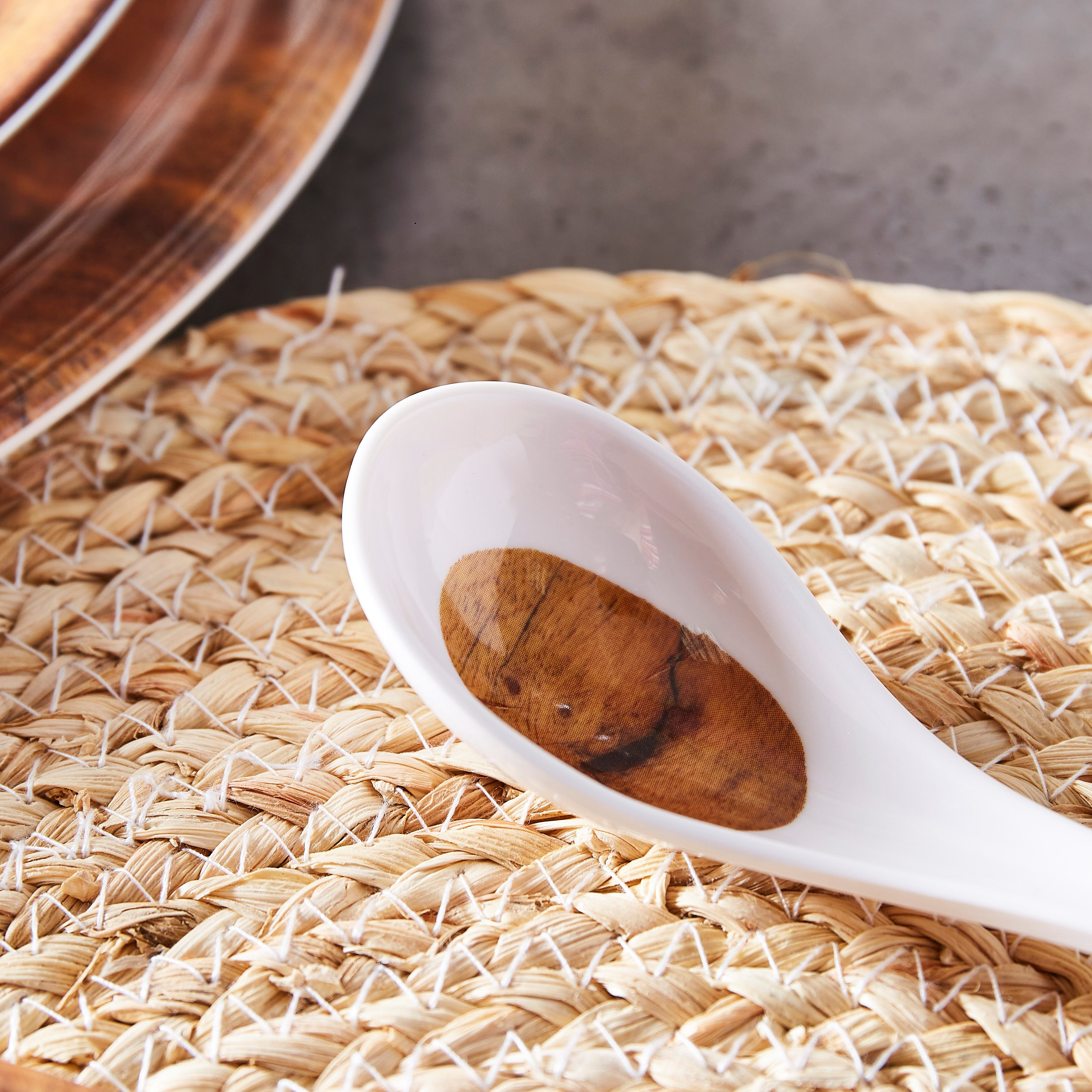 ملعقة شوربة من ناتشر لايف - 12 سم-hbxdecorandfurnishings-tabletop-crockery-image-2