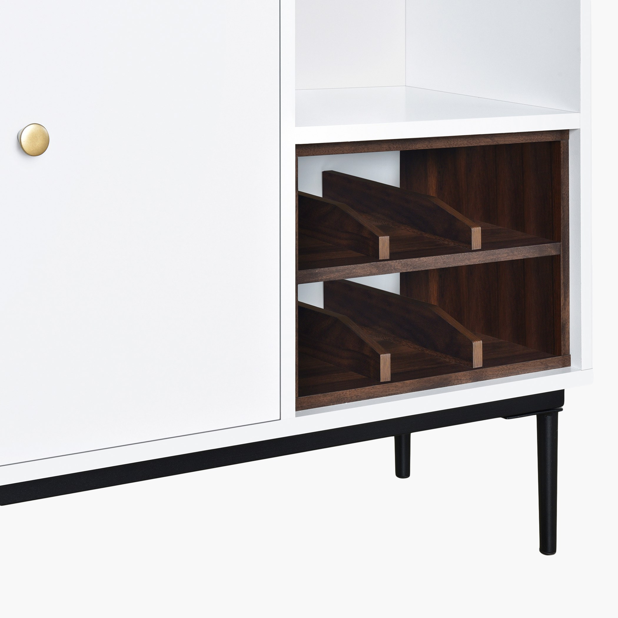 Natalia 3-Shelf Bar Cabinet Sideboard with 3 Doors-hbxfurniture-diningroom-buffetsandsideboards-image-7