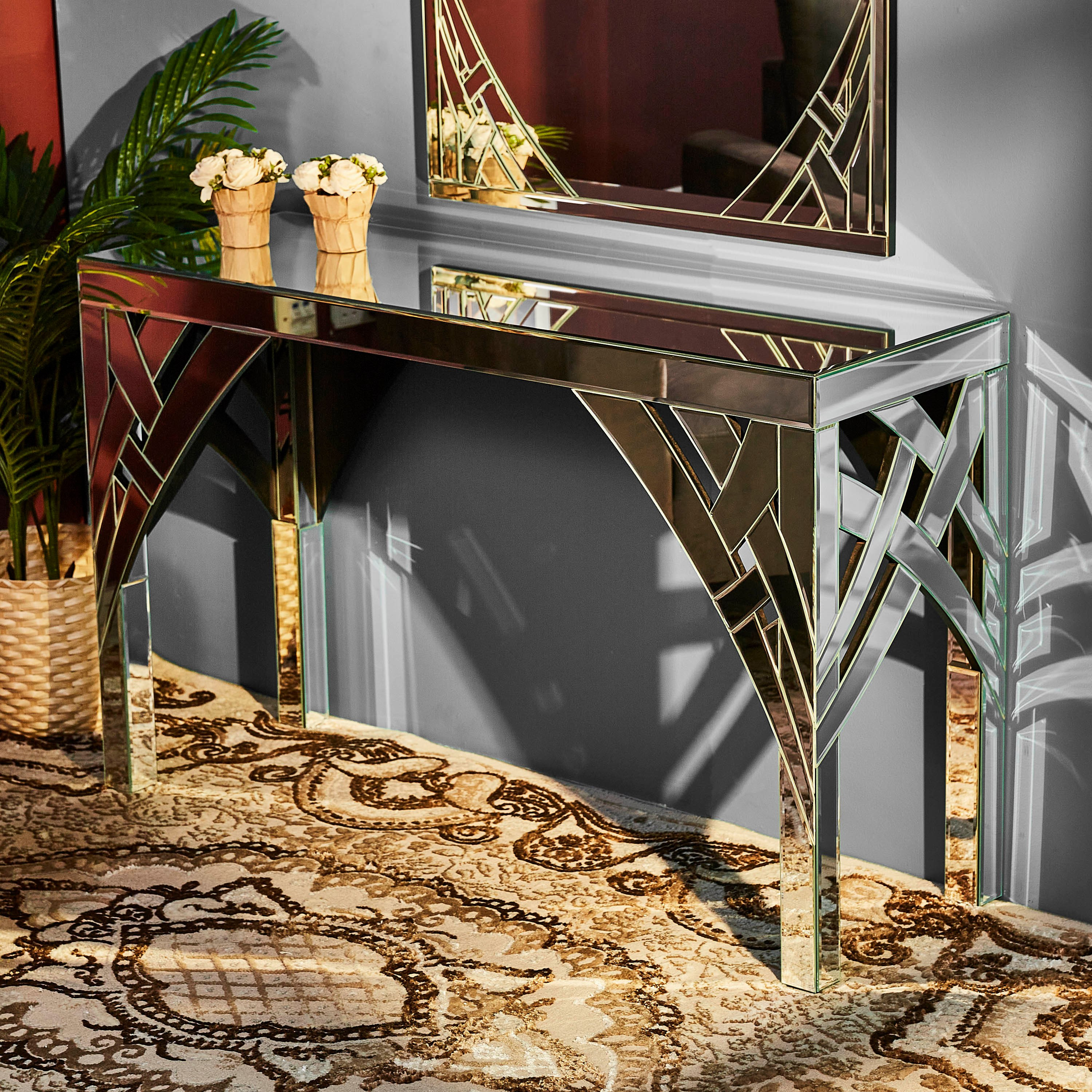طاولة كونسول بمرآة من أيدن-hbxfurniture-tablesandstands-consoletables-image-3