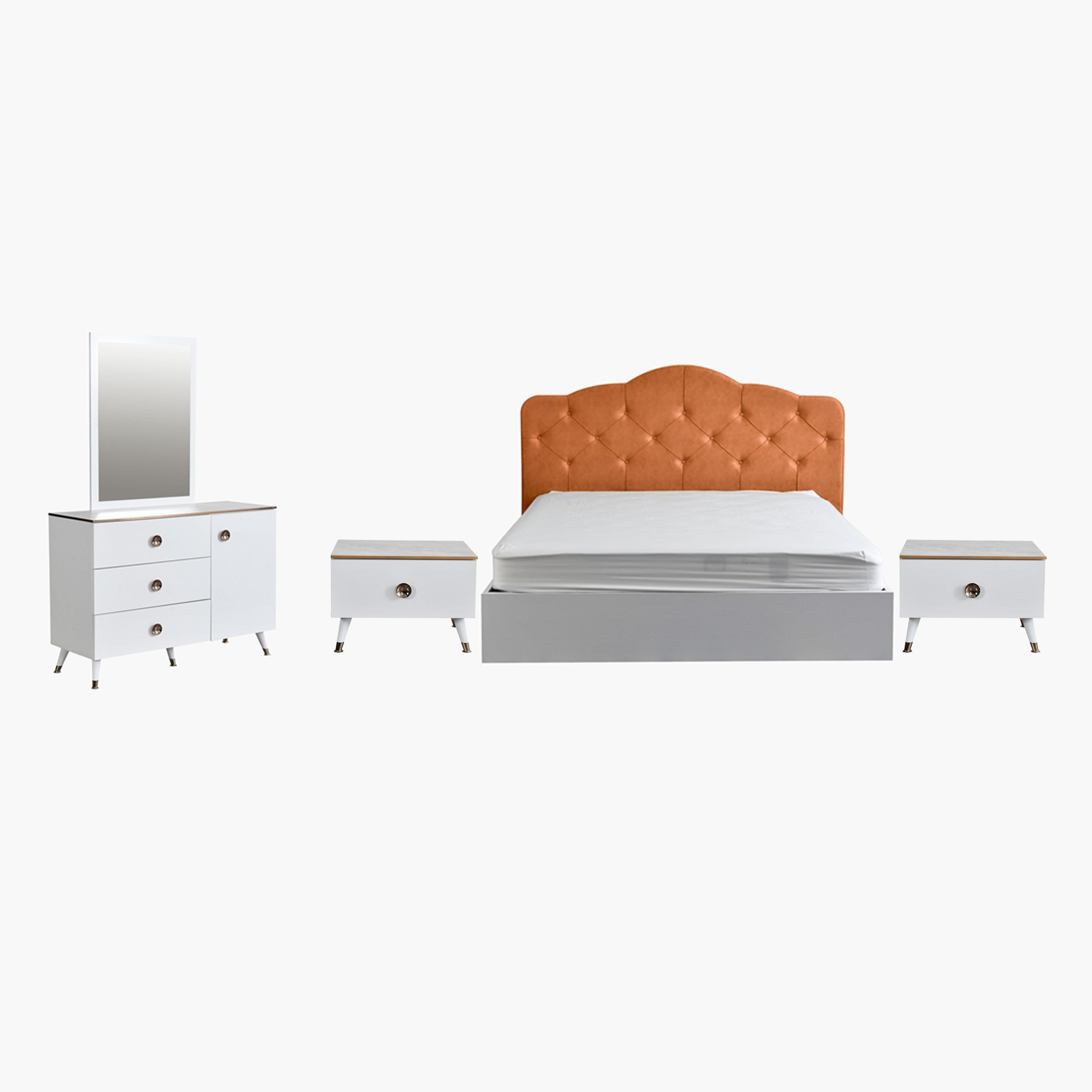 Rochelle 5-Piece King Bedroom Set - 180x200 cm-hbxbedroom-bedsandbedsets-bedroomsets-king-image-2