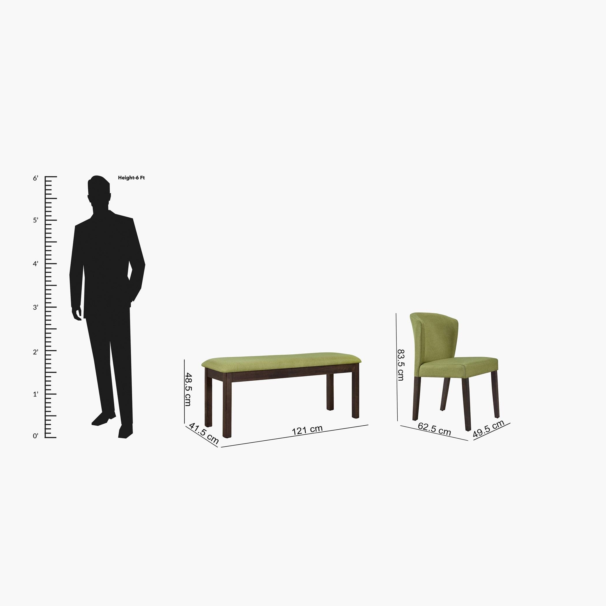طقم سفرة بـ6 مقاعد مع مقعد بنش من اسكيم-hbxfurniture-diningtablesandsets-diningsets-sixseater-image-9