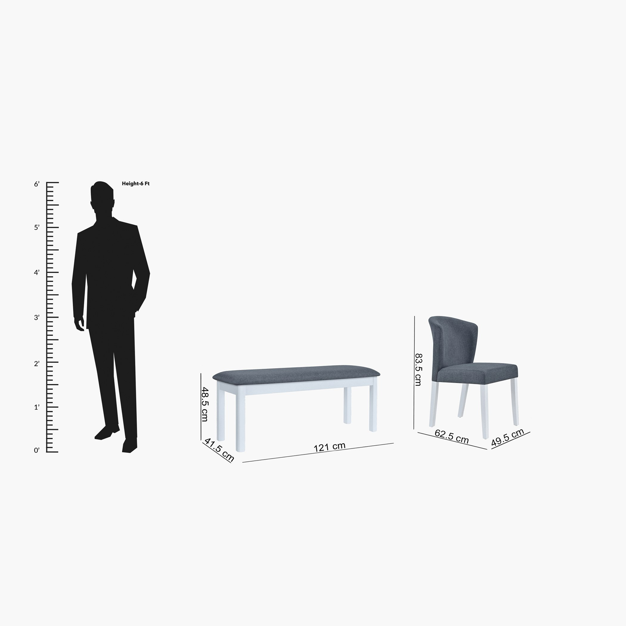 طقم سفرة بـ6 مقاعد مع مقعد بنش من اسكيم-hbxfurniture-diningtablesandsets-diningsets-sixseater-image-9