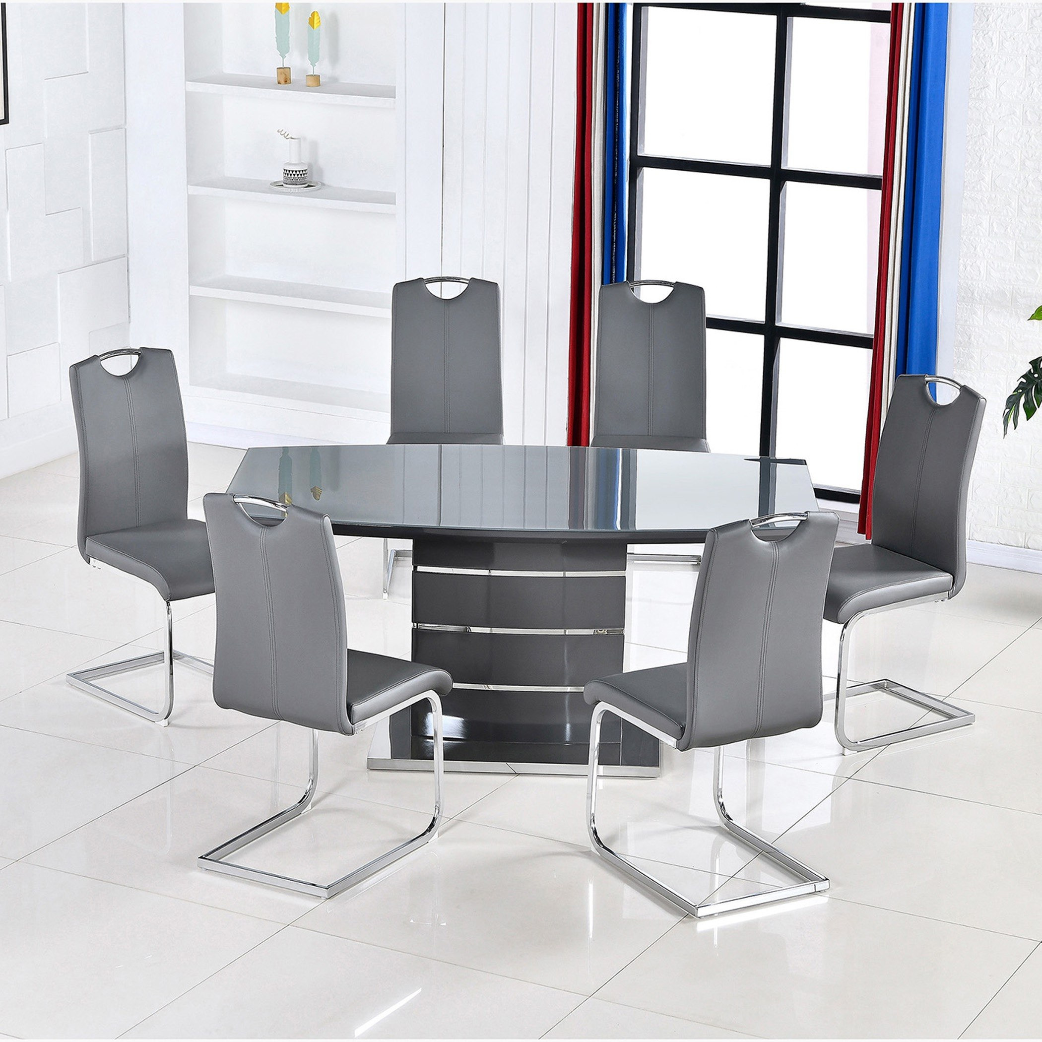 طقم سفرة 6 مقاعد من فانيسا-hbxfurniture-diningtablesandsets-diningsets-sixseater-image-1