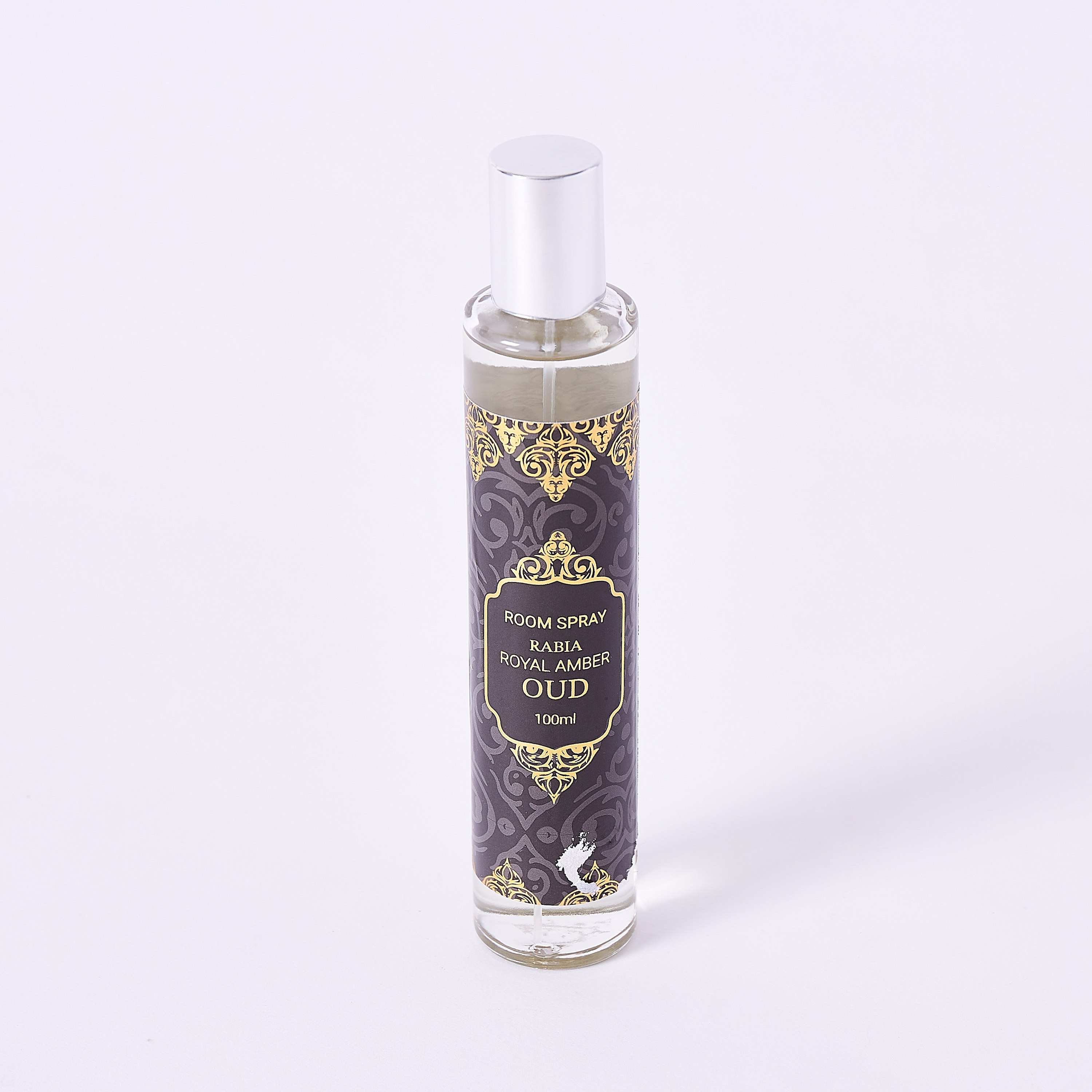 بخاخ عطر للغرف 100 مل عود عنبر ملكي من رابيا - 3x3x19 سم-hbxdecorandfurnishings-homefragrance-roomfreshnersandaromamist-image-4