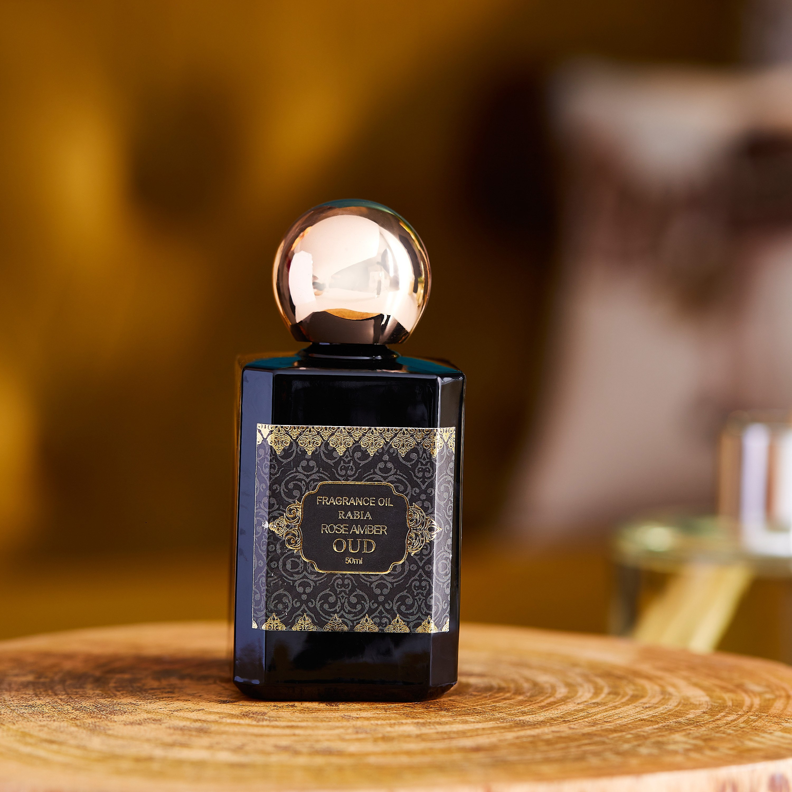 زيت عطري 50 مل عود ورد عنبر من رابيا - 4x4x8 سم-PROMO_HB_AE_B1G1_250925-image-1