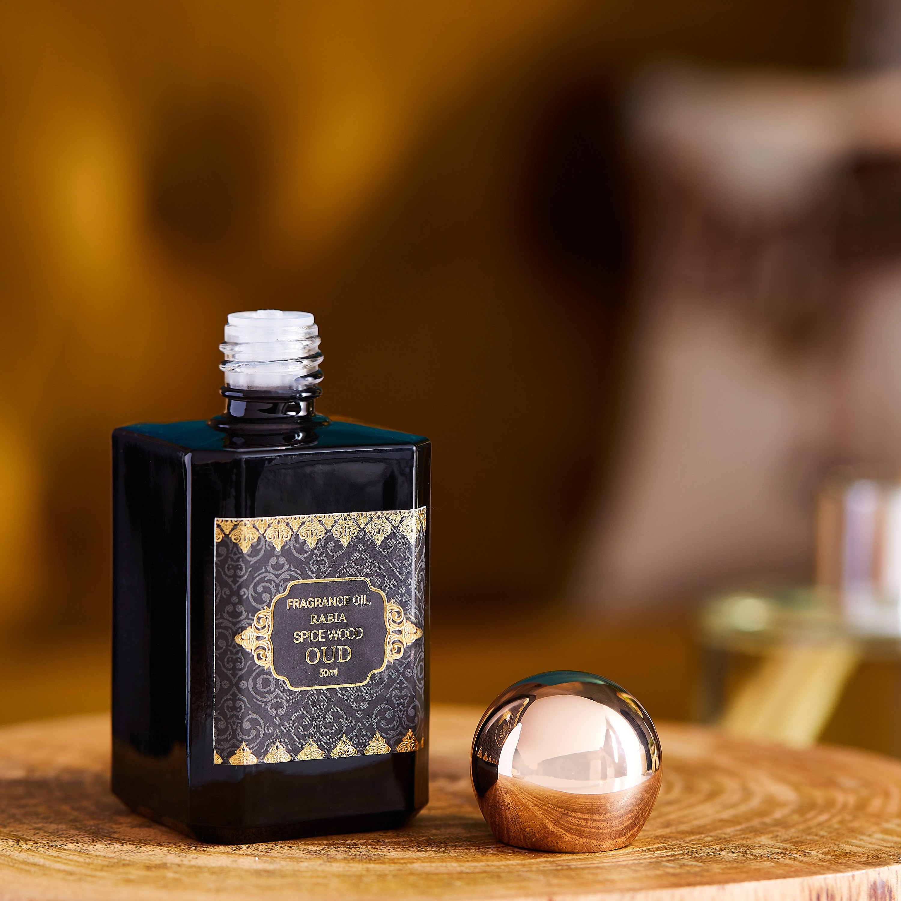 زيت عطري 50 مل عود خشب بهار من رابيا - 4x4x8 سم-hbxhomeware-hbxdecorandfurnishings-image-2