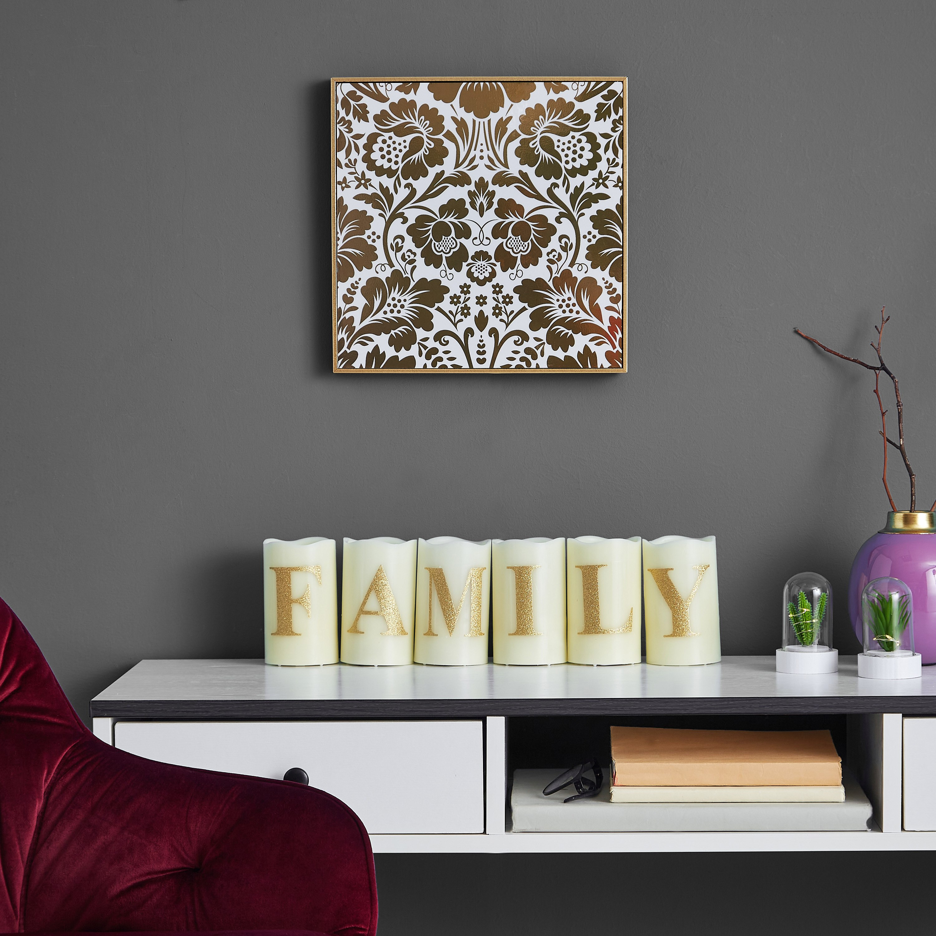 قارورة زجاجية بـ 5 مصابيح إل إي دي ونبات اصطناعي من أورلا - 9 سم-hbxdiningroom-lighting-decorativesandstringlights-image-4