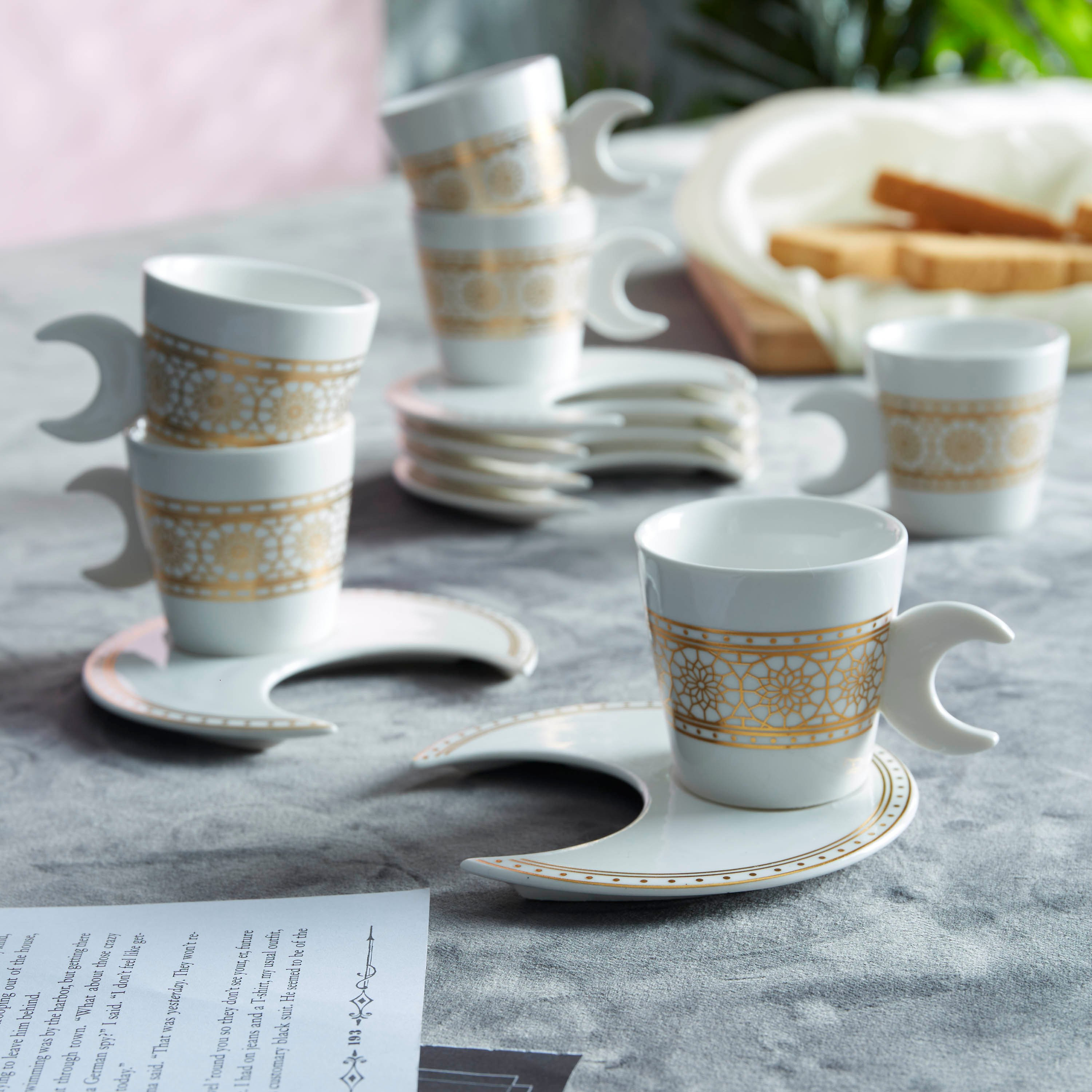 طقم قهوة 12 قطعة من مشربية-hbxhomeware-hbxkitchen-image-1