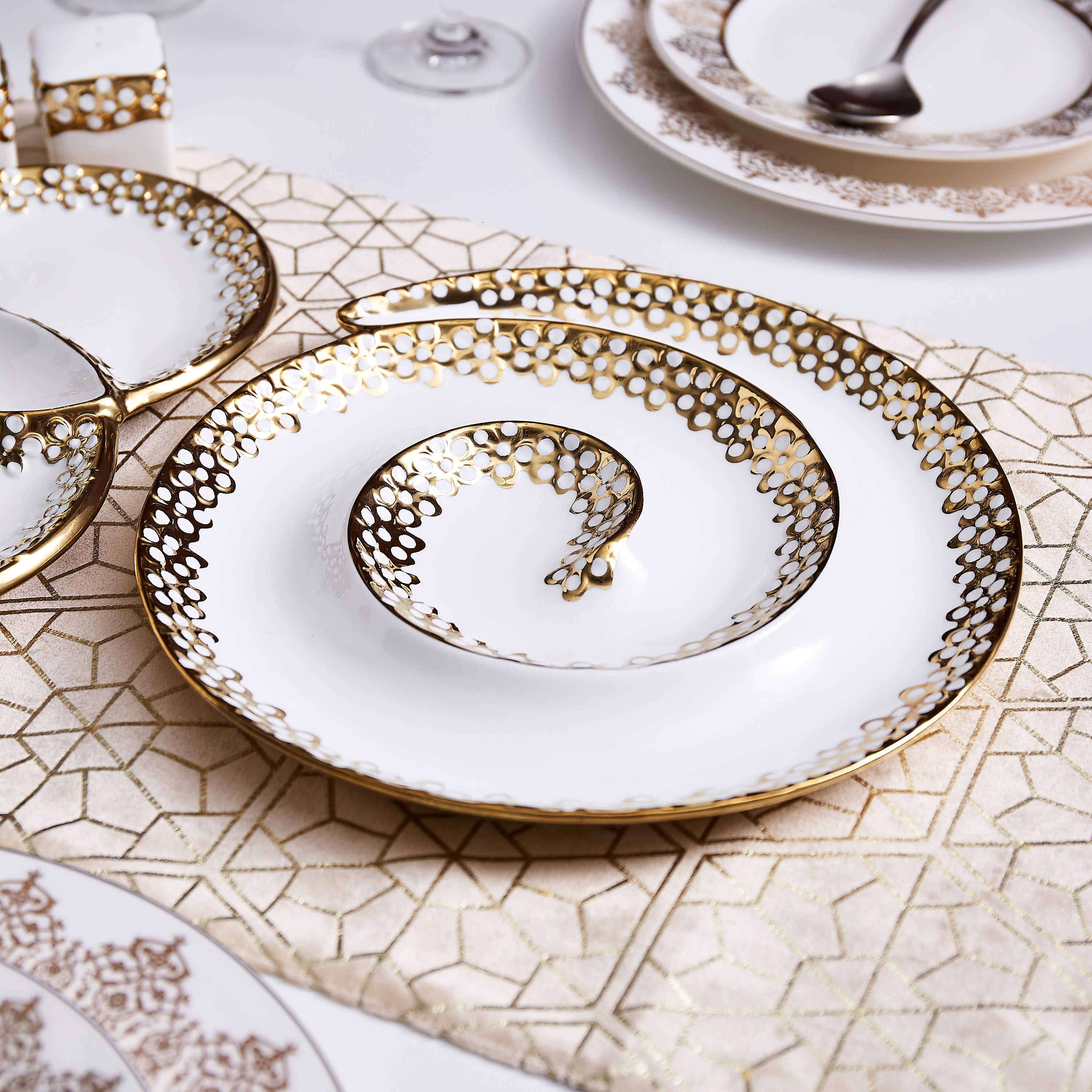 طقم تقديم للتسالي 6 قطع من فيستيف-hbxdecorandfurnishings-tabletop-serveware-image-3