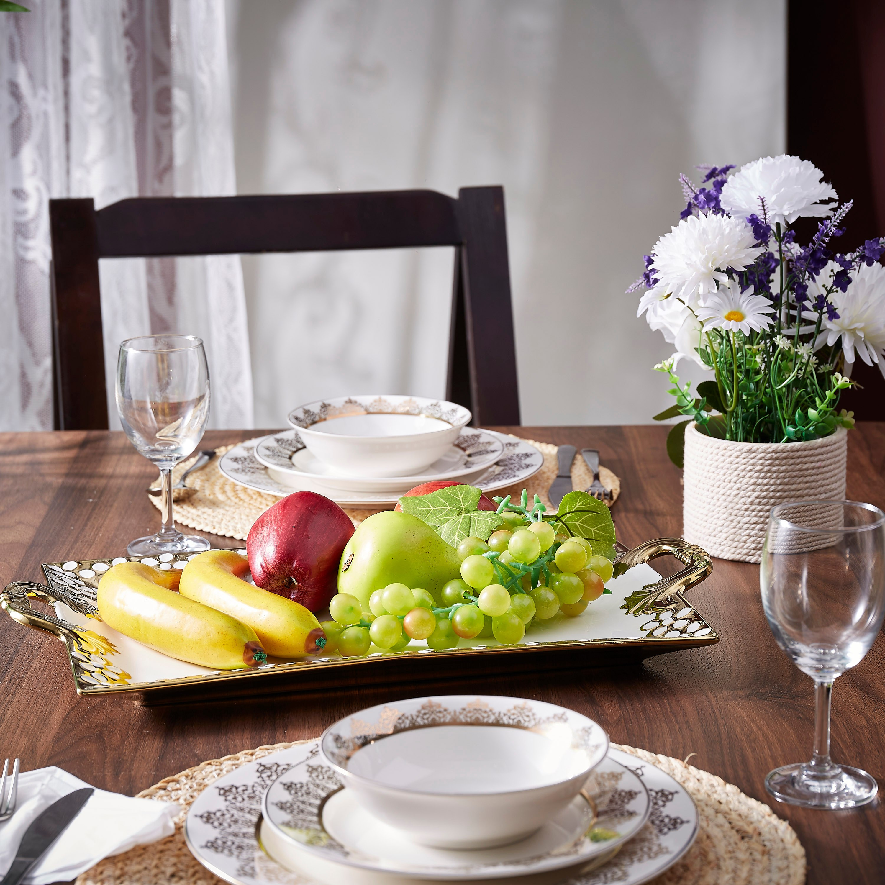 صينية تقديم من فيستيف - 48x28 سم-hbxhomeware-hbxkitchen-image-3