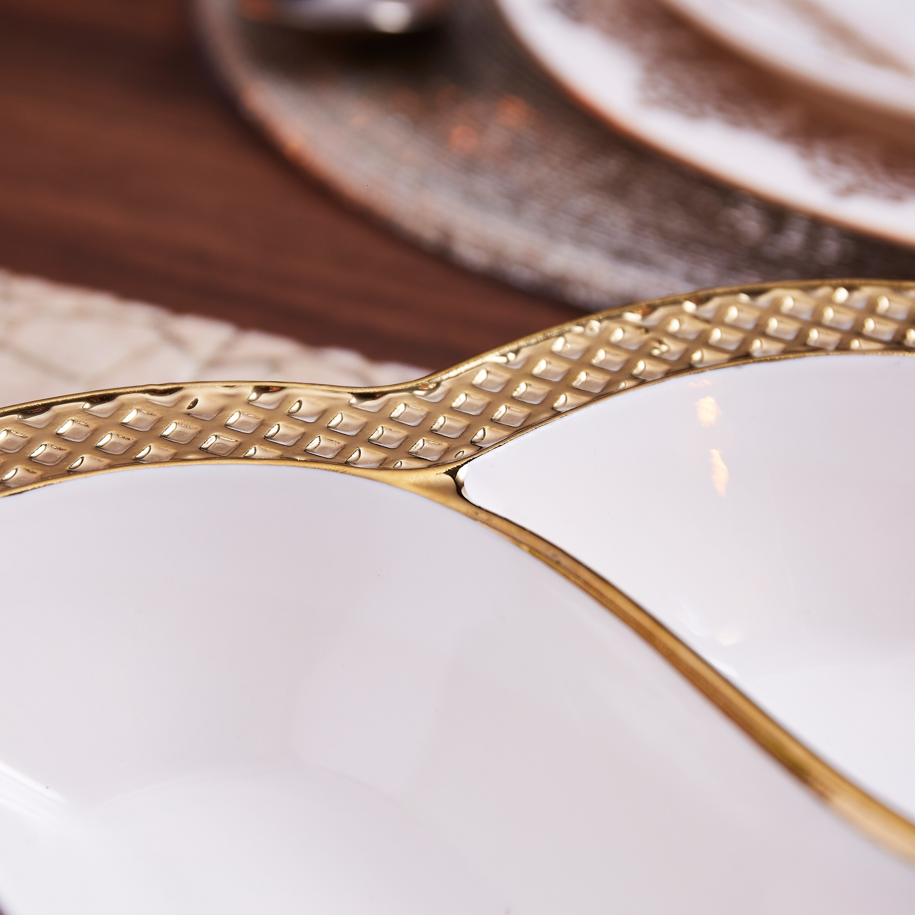 طقم صحون تقديم 3 أقسام- 35x14 سم-hbxdecorandfurnishings-tabletop-serveware-image-3