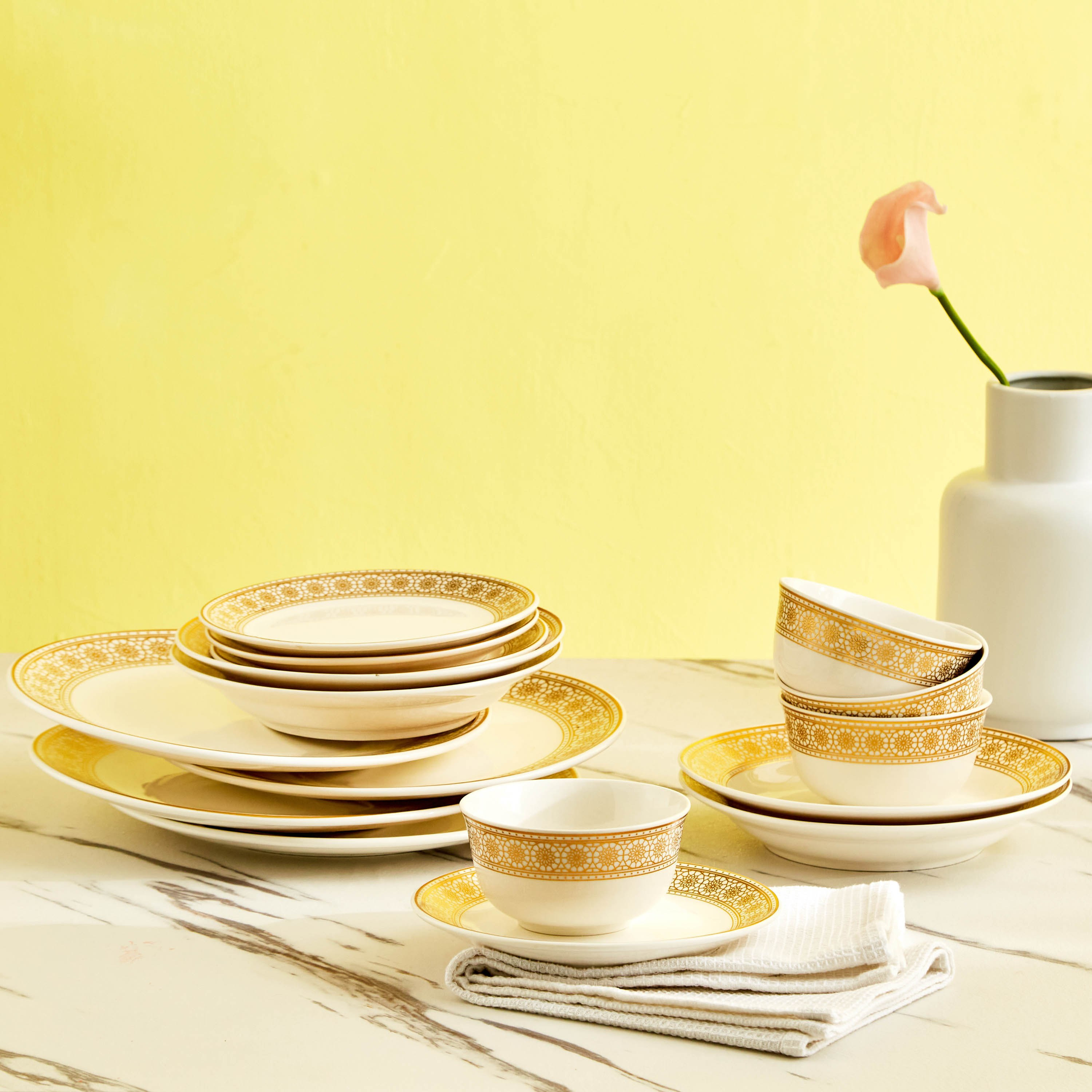 طقم عشاء 16 قطعة من مشربية-hbxhomeware-hbxkitchen-image-1