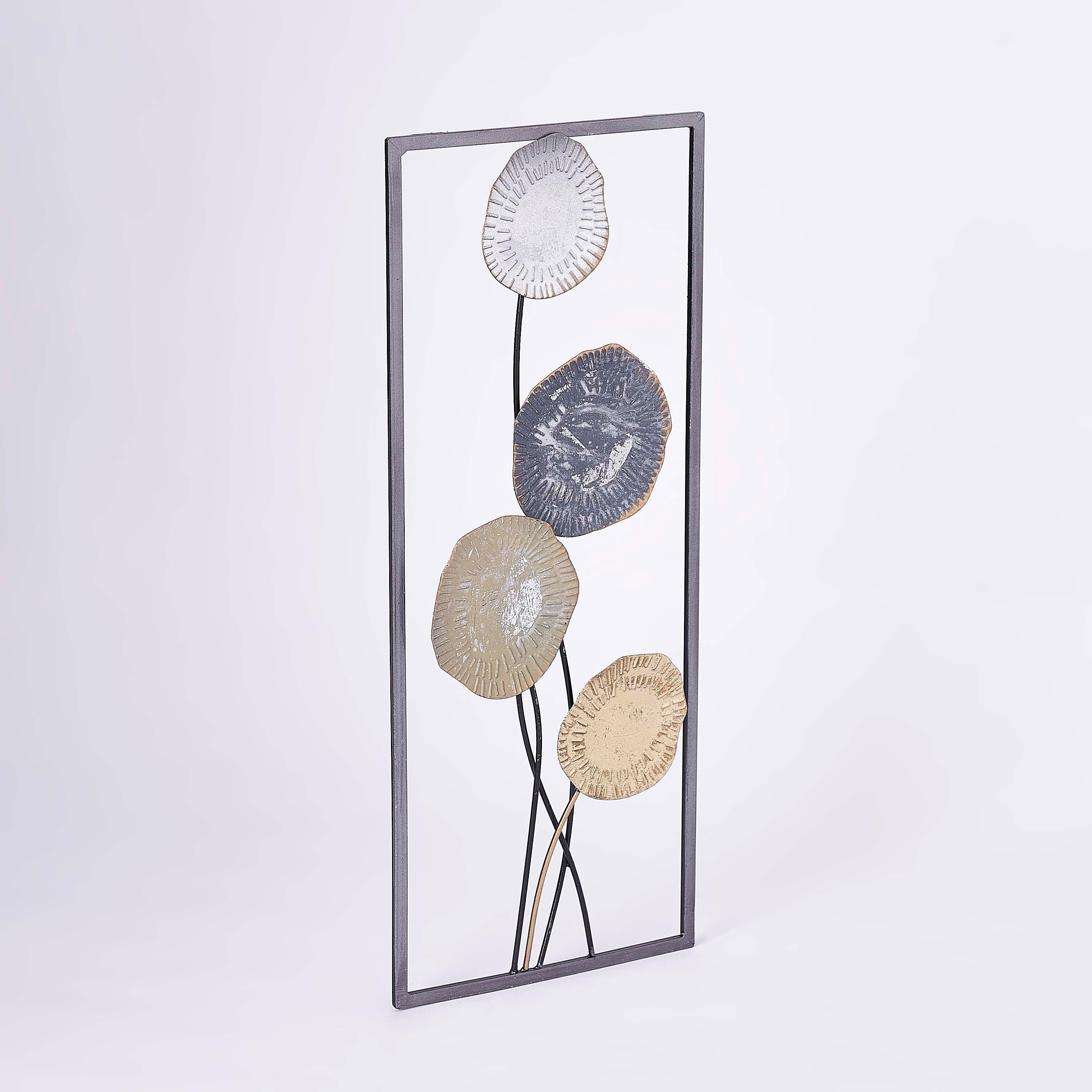 لوحة حائط مؤطرة على شكل أوراق شجر معدنية-hbxdiningroom-walldecor-wallart-image-5