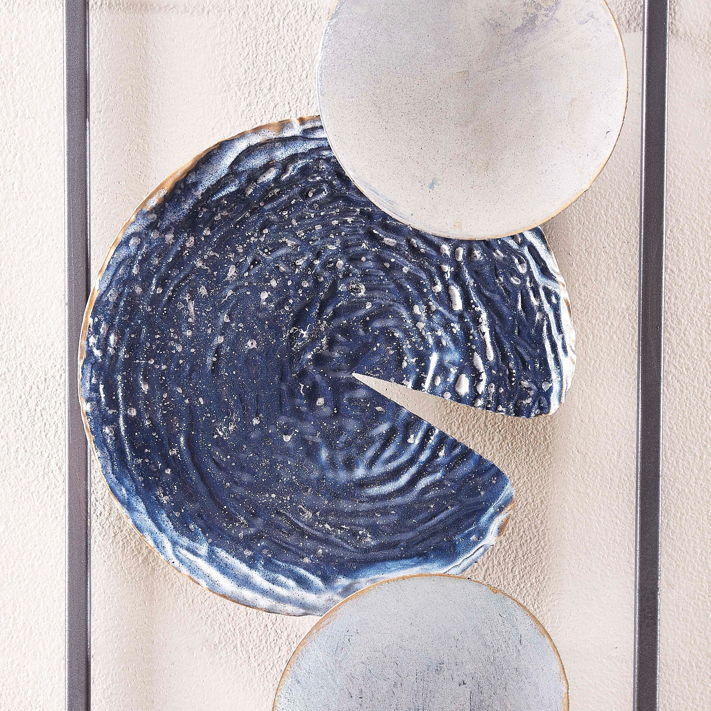 زينة حائط مؤطرة لدوائر معدنية من آريس-hbxdiningroom-walldecor-wallart-image-3