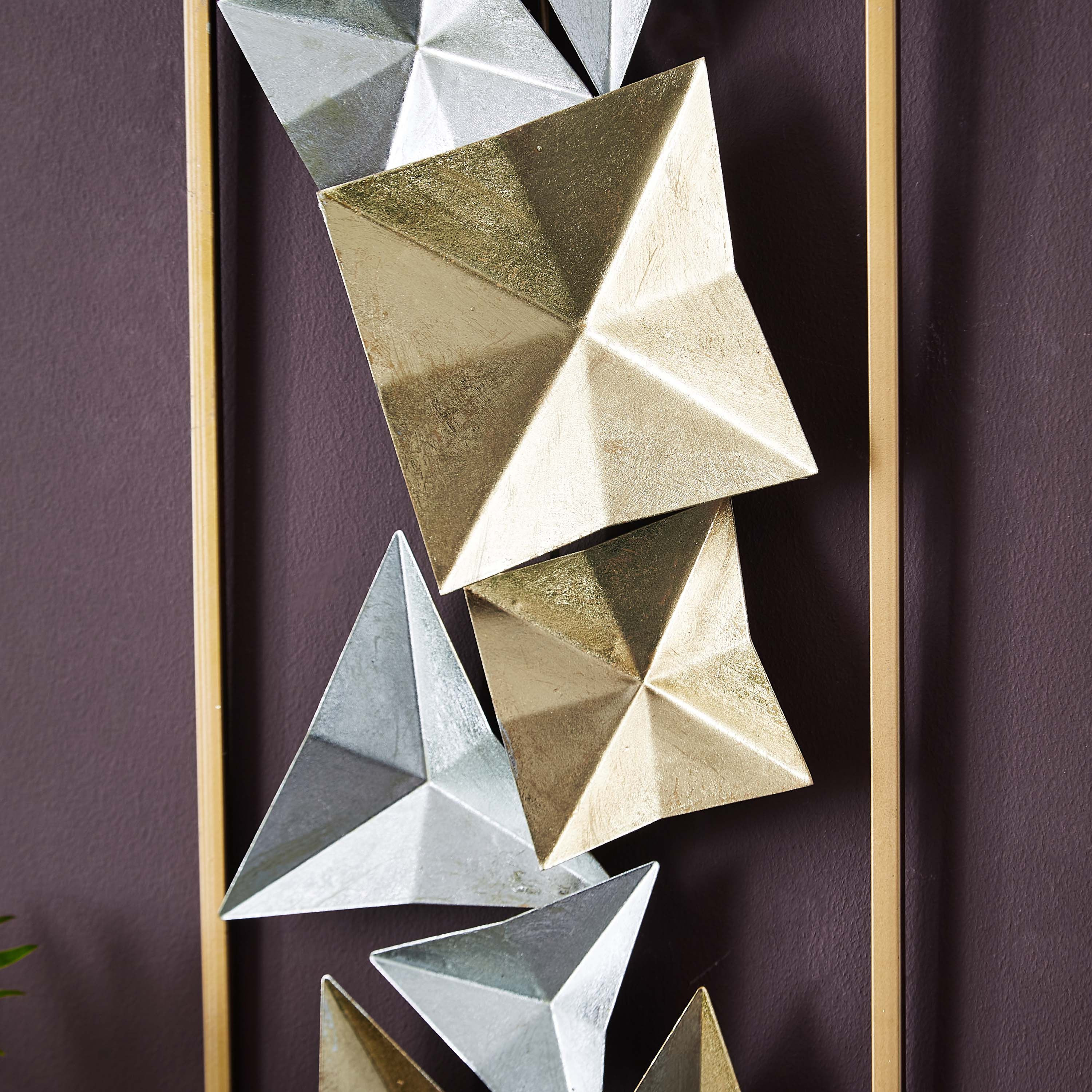 زينة حائط معدنية مؤطرة من آريس-hbxdiningroom-walldecor-wallart-image-3