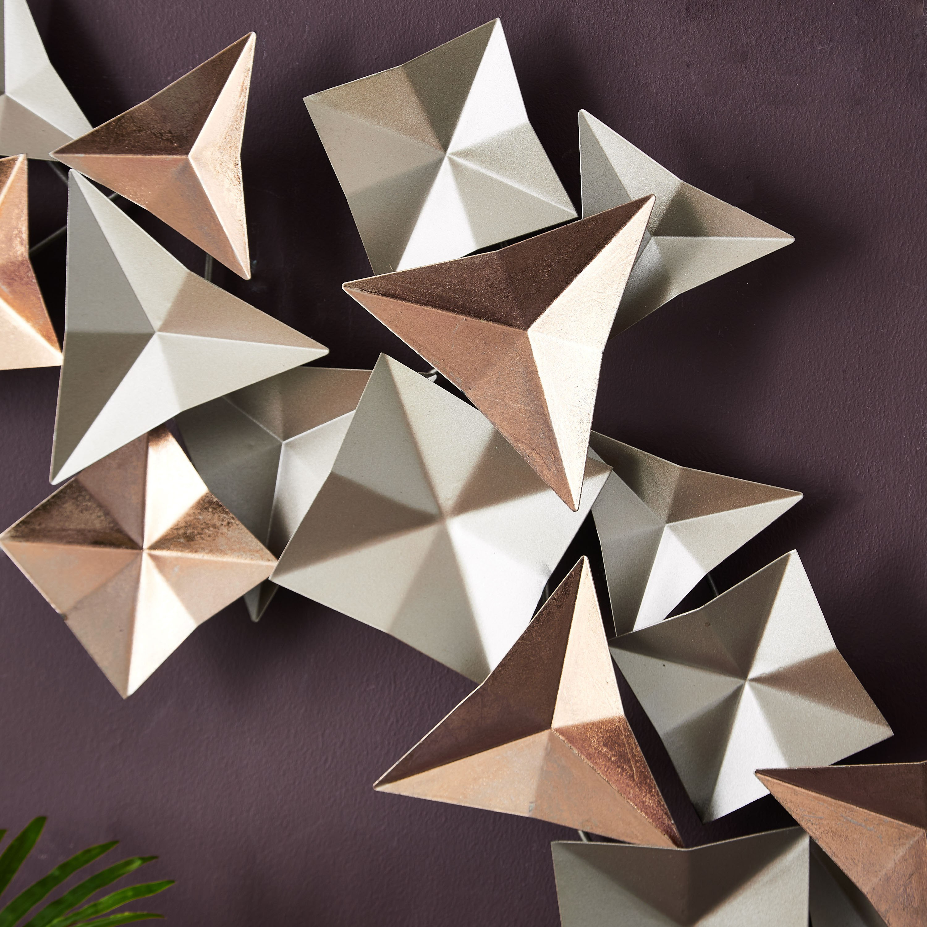 زينة حائط معدنية بأوجه من آريس-hbxdiningroom-walldecor-wallart-image-3