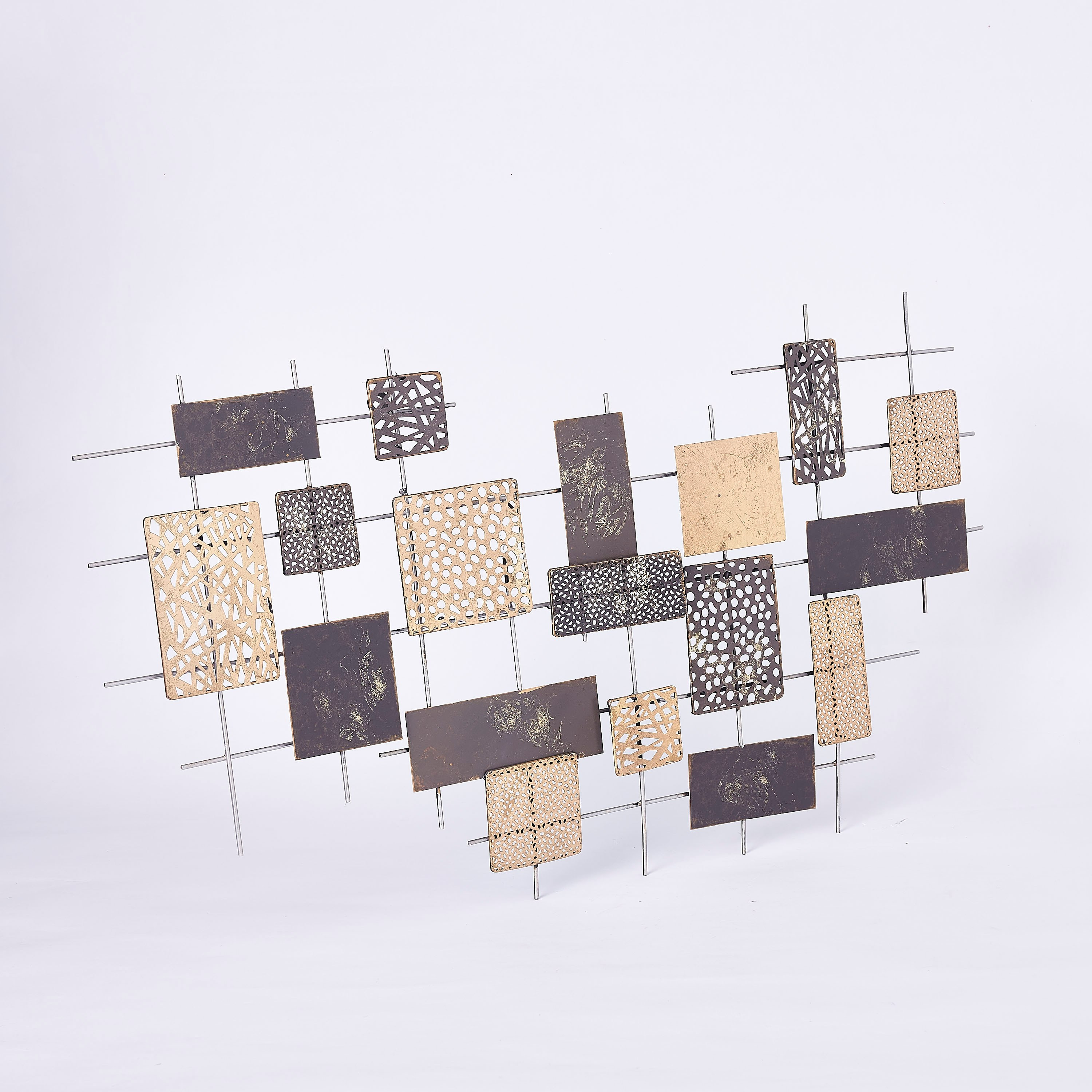 زينة حائط مستطيلة معدنية من آريس-hbxdiningroom-walldecor-wallart-image-5