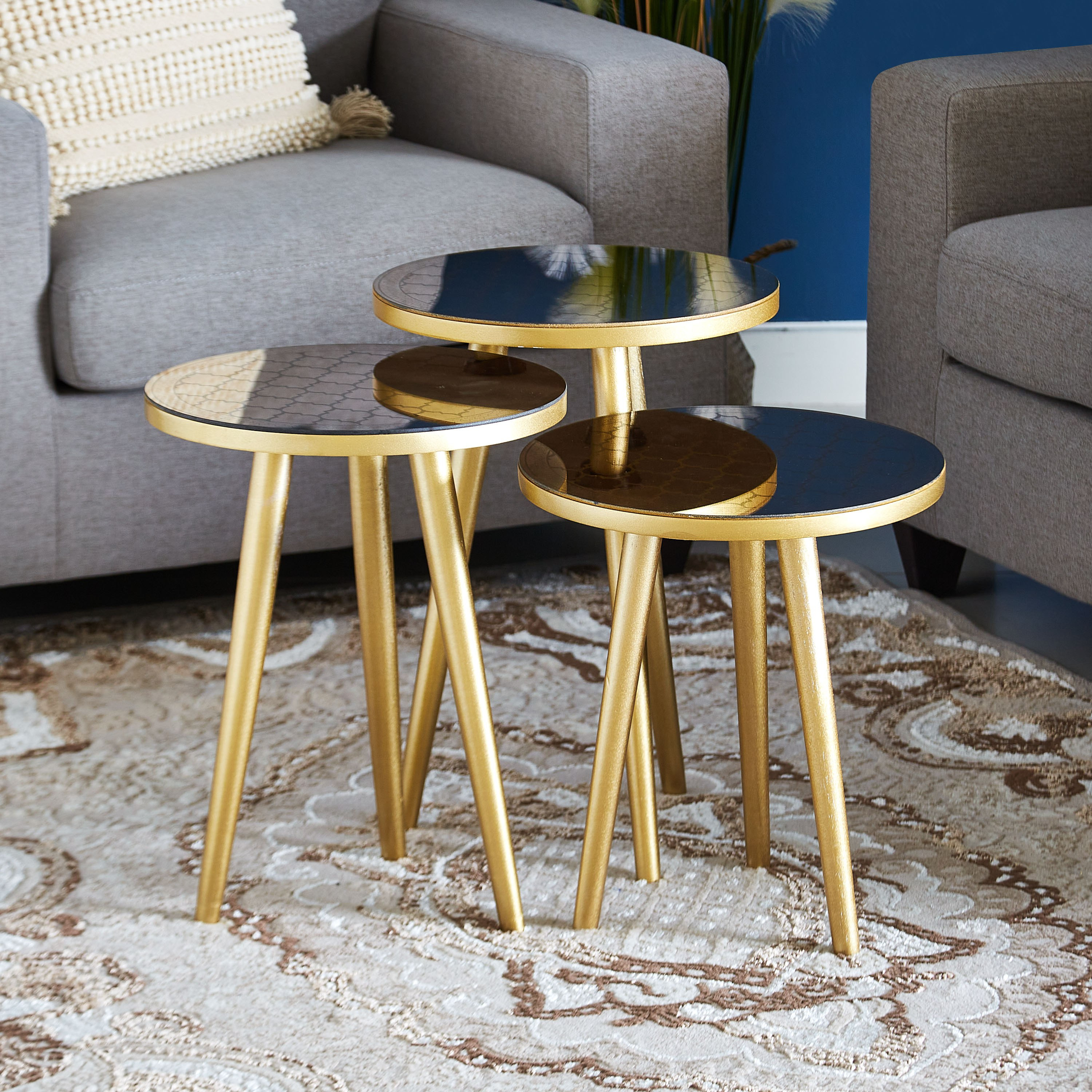 طاولات متداخلة من أتيليه - طقم من 3 قطع-hbxfurniture-livingroom-nestingtables-image-2