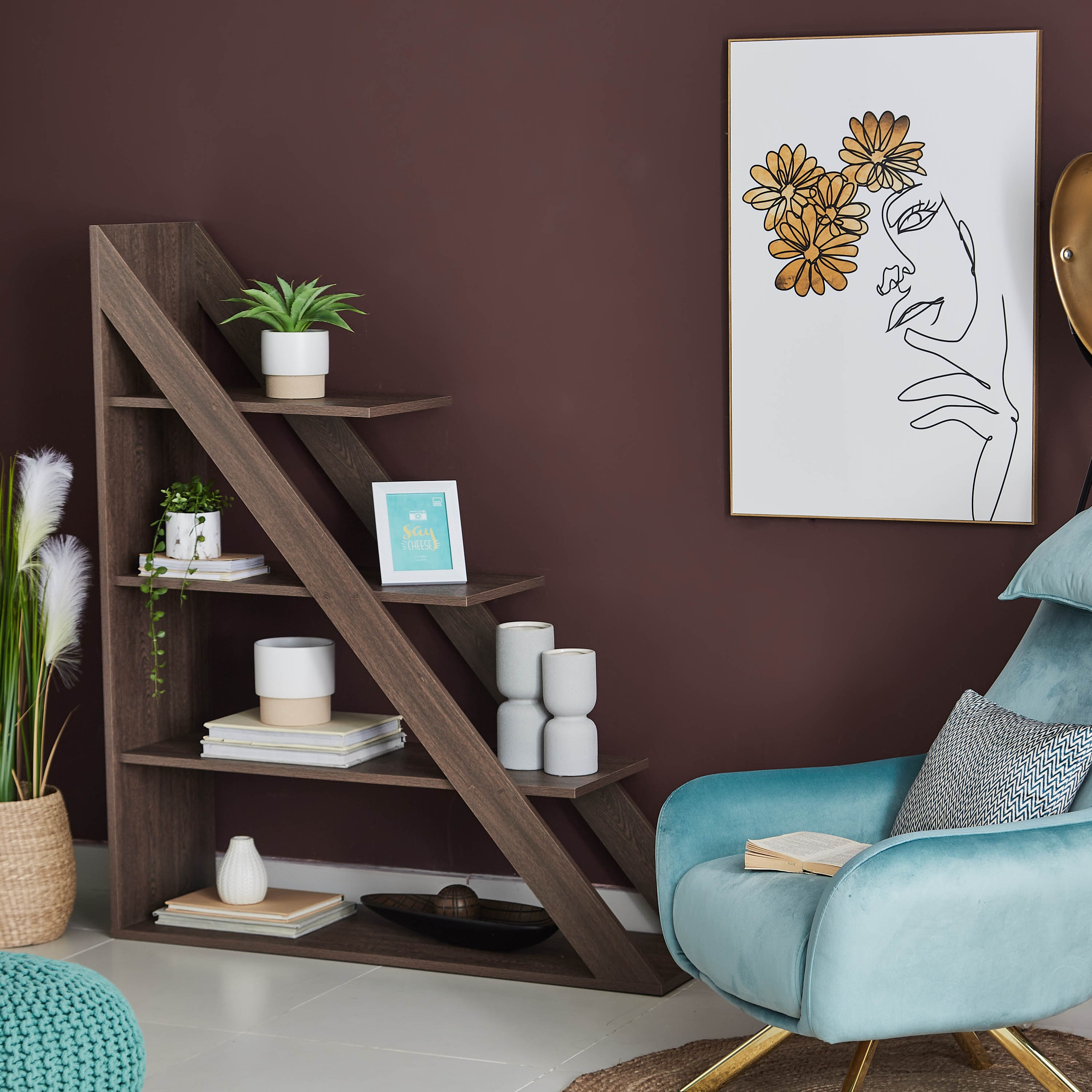 خزانة كتب بـ 4 أرفف من كريستينا-hbxfurniture-office-bookcases-image-5