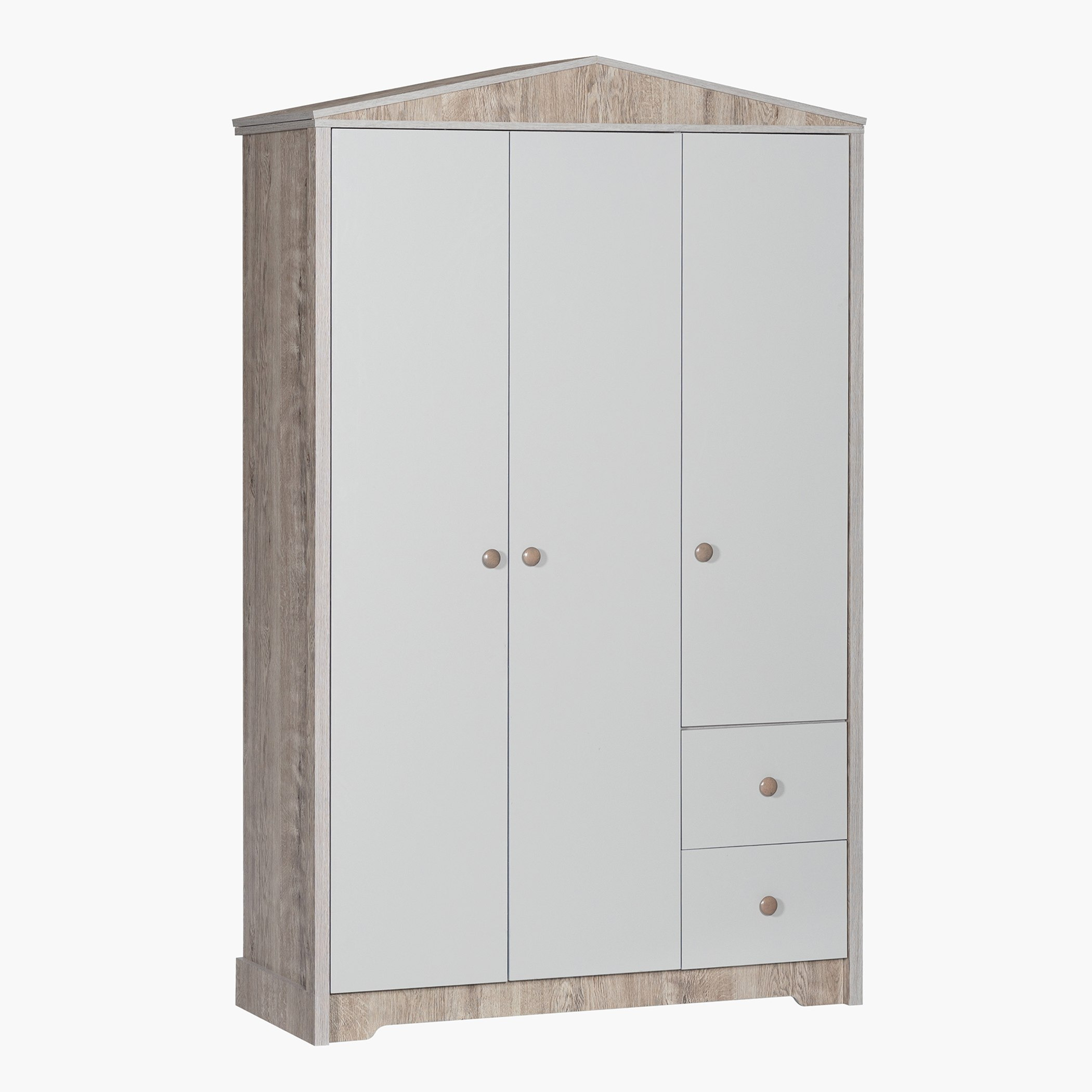 خزانة ملابس بـ3 أبواب ودرجين من ماي هاوس-hbxfurniture-wardrobes-image-4