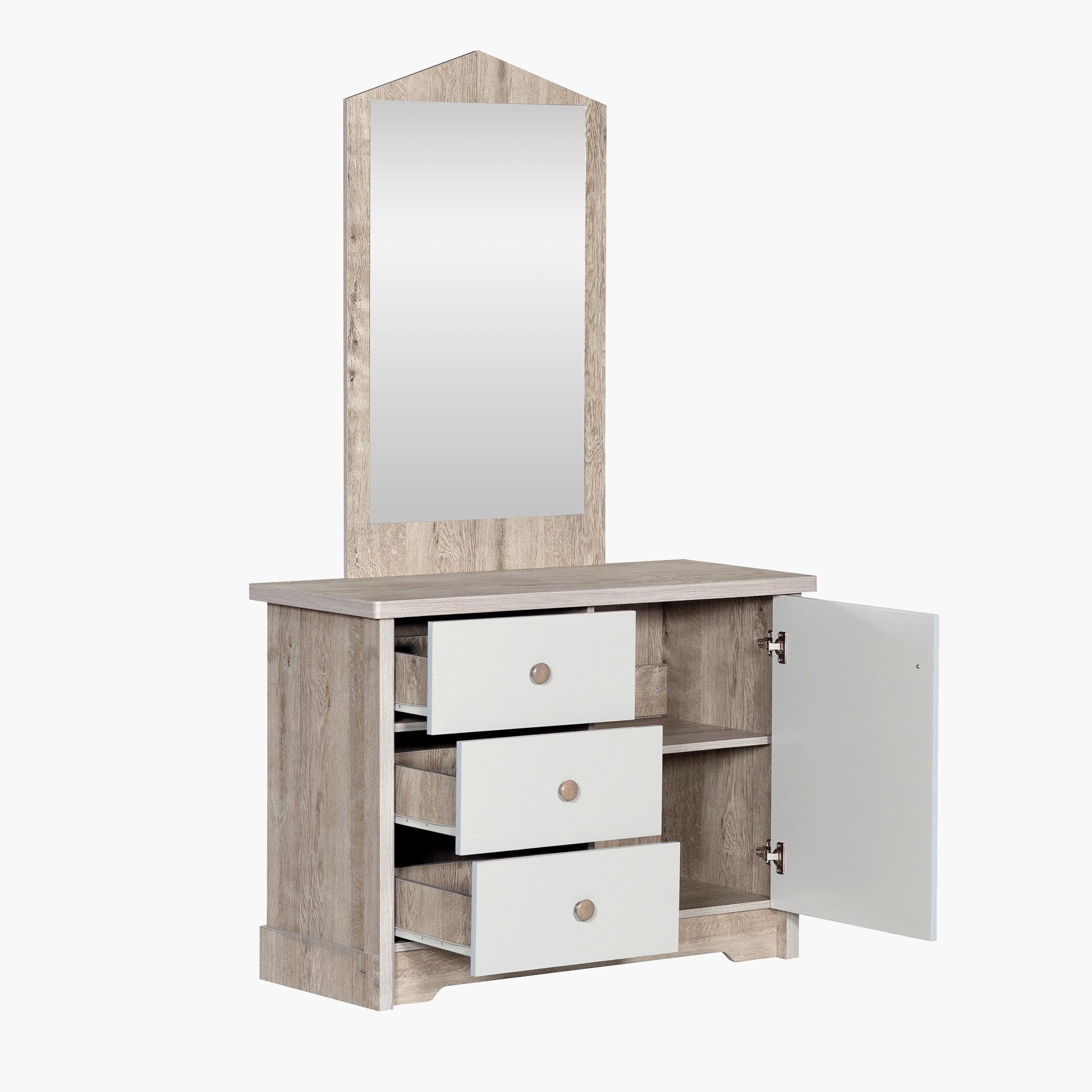 My House 3-Drawer 1-Door Kids’ Dresser with Mirror -hbxfurniture-kidsroom-kidsdressersandmirrors-image-5