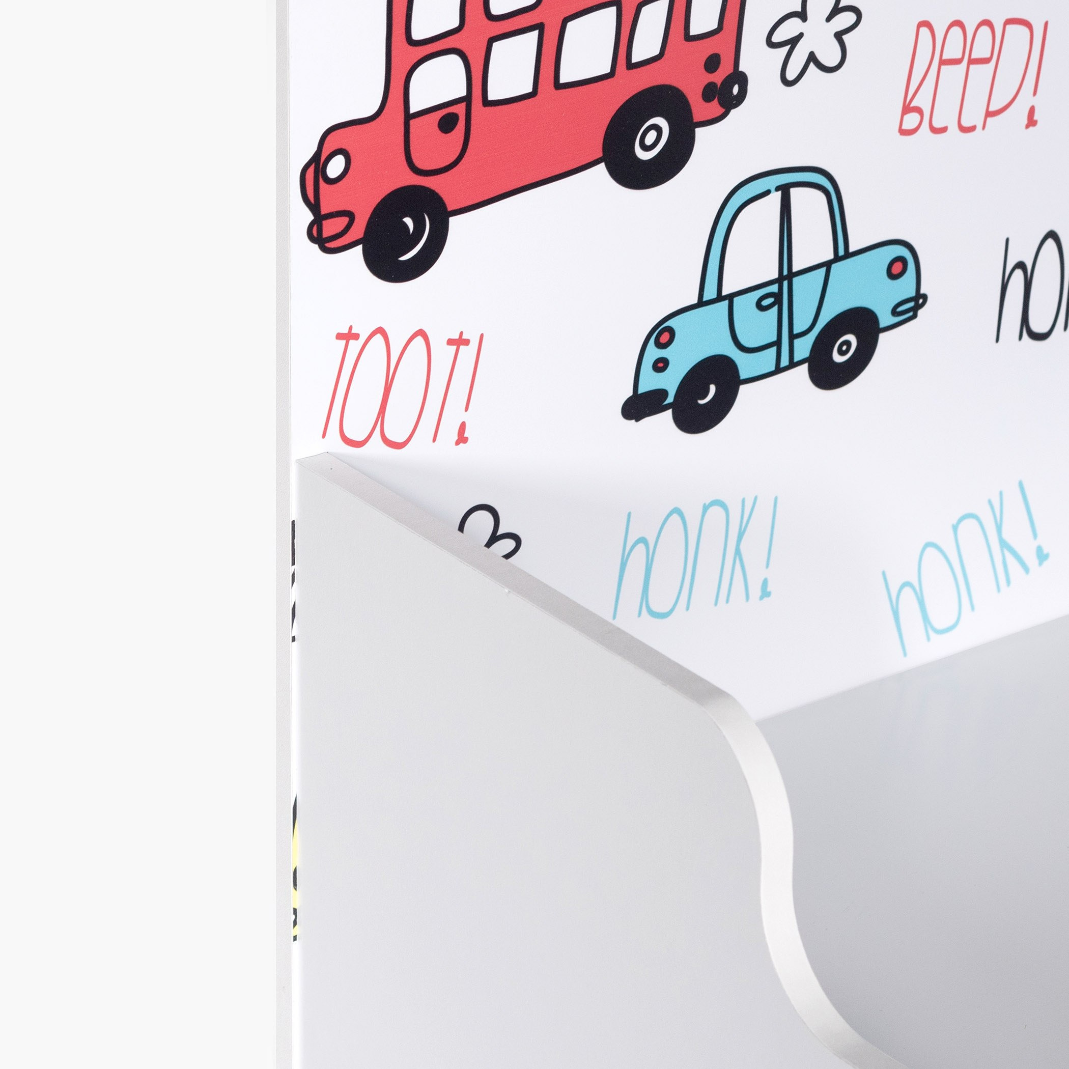 Vanilla Toddler Car Bed - 70x130 cm-hbxfurniture-bedsandbedsets-beds-toddler-image-5