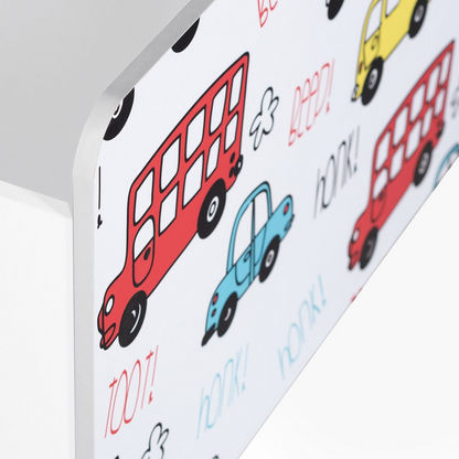 Vanilla Toddler Car Bed - 70x130 cms