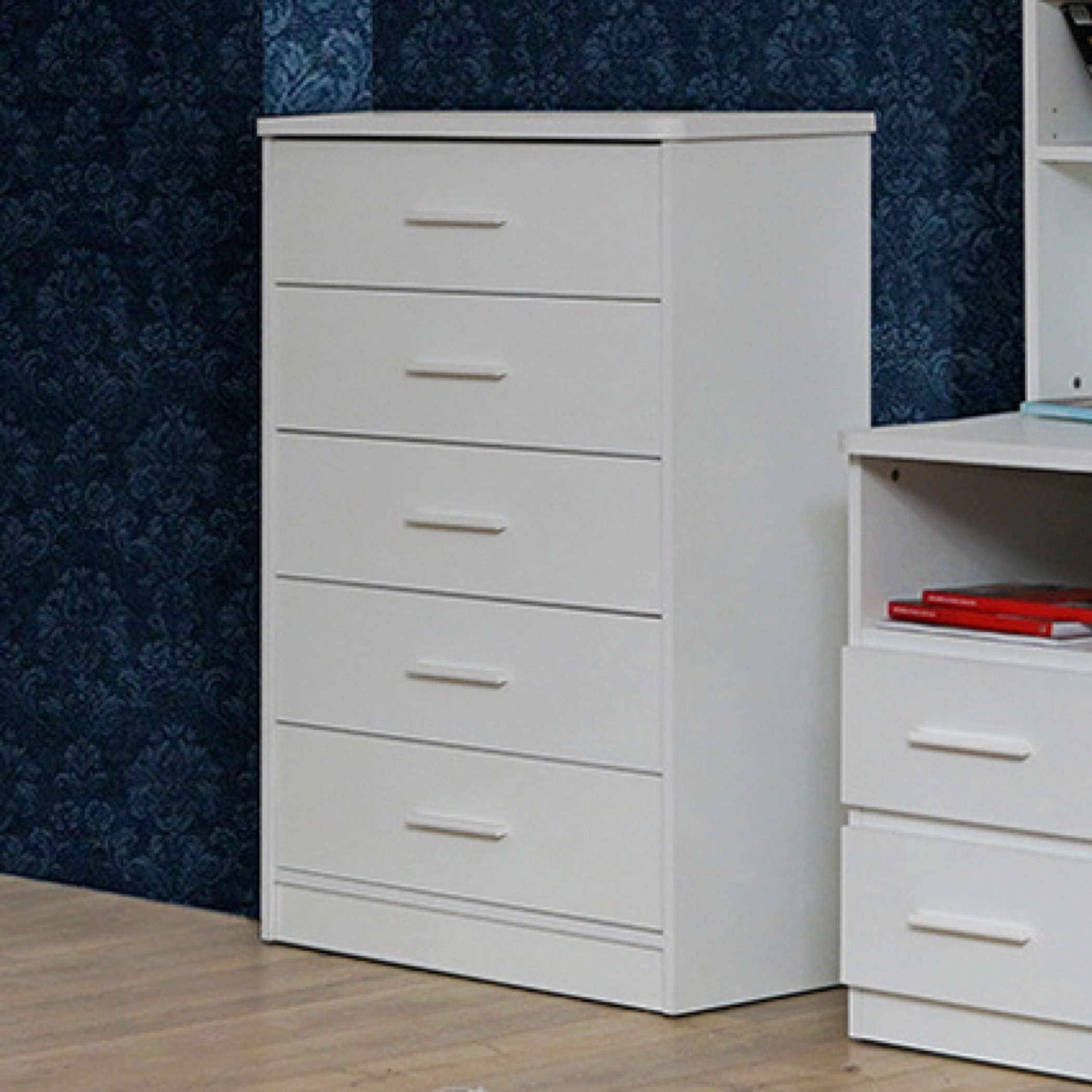 وحدة تخزين بـ5 أدراج من بوسطن-hbxfurniture-dressersandchests-chestofdrawers-image-1