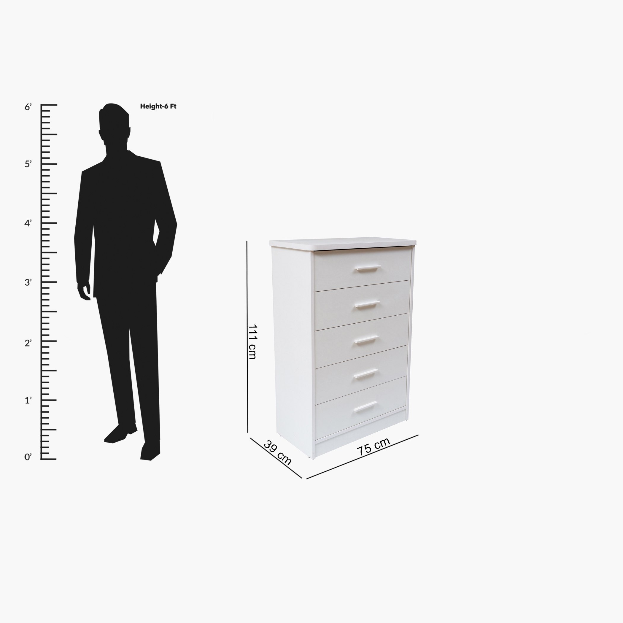 وحدة تخزين بـ5 أدراج من بوسطن-hbxfurniture-dressersandchests-chestofdrawers-image-6