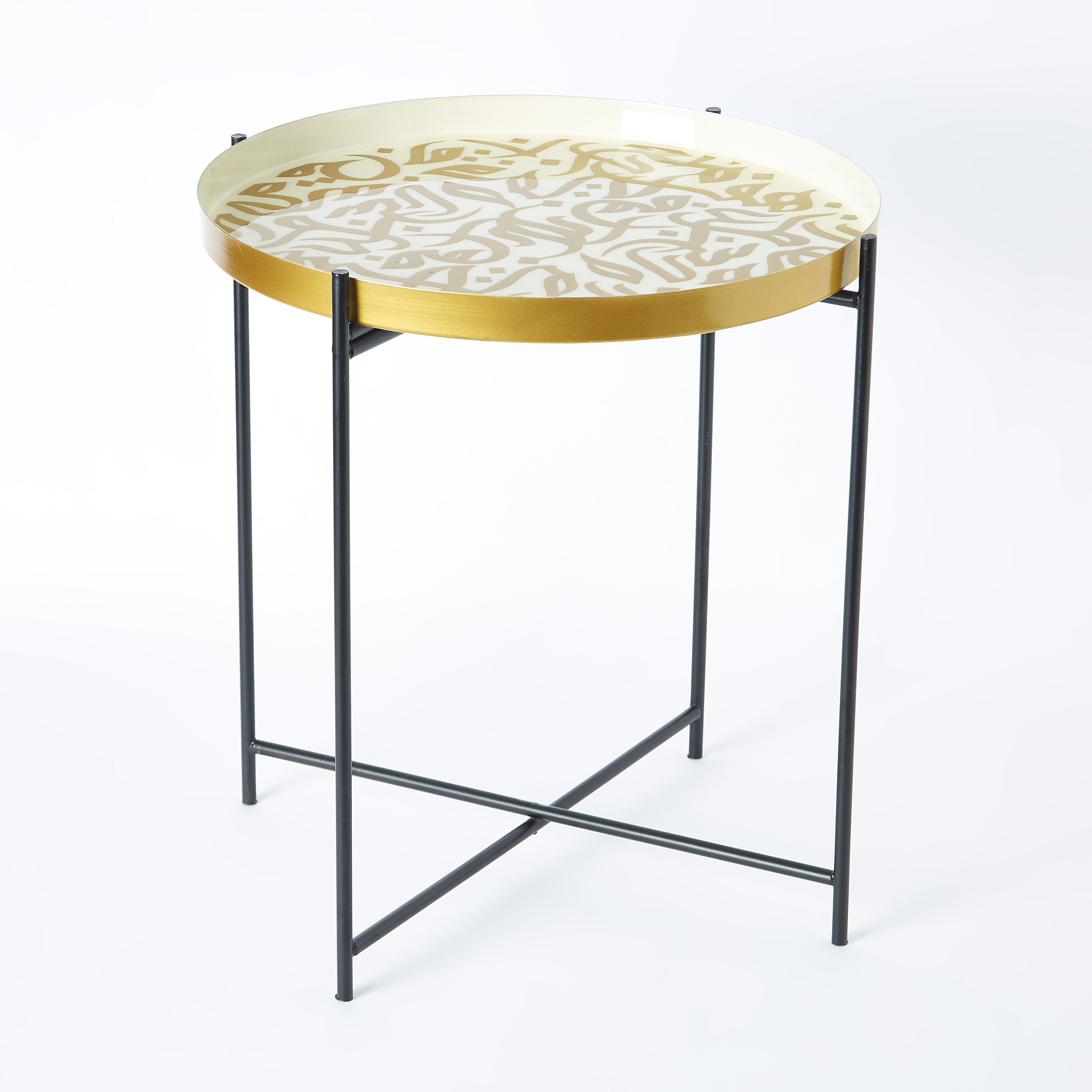 Afreen Calligraphy Metal Moroccan Table-PROMO_HB_AE_B1G1_250925-image-6