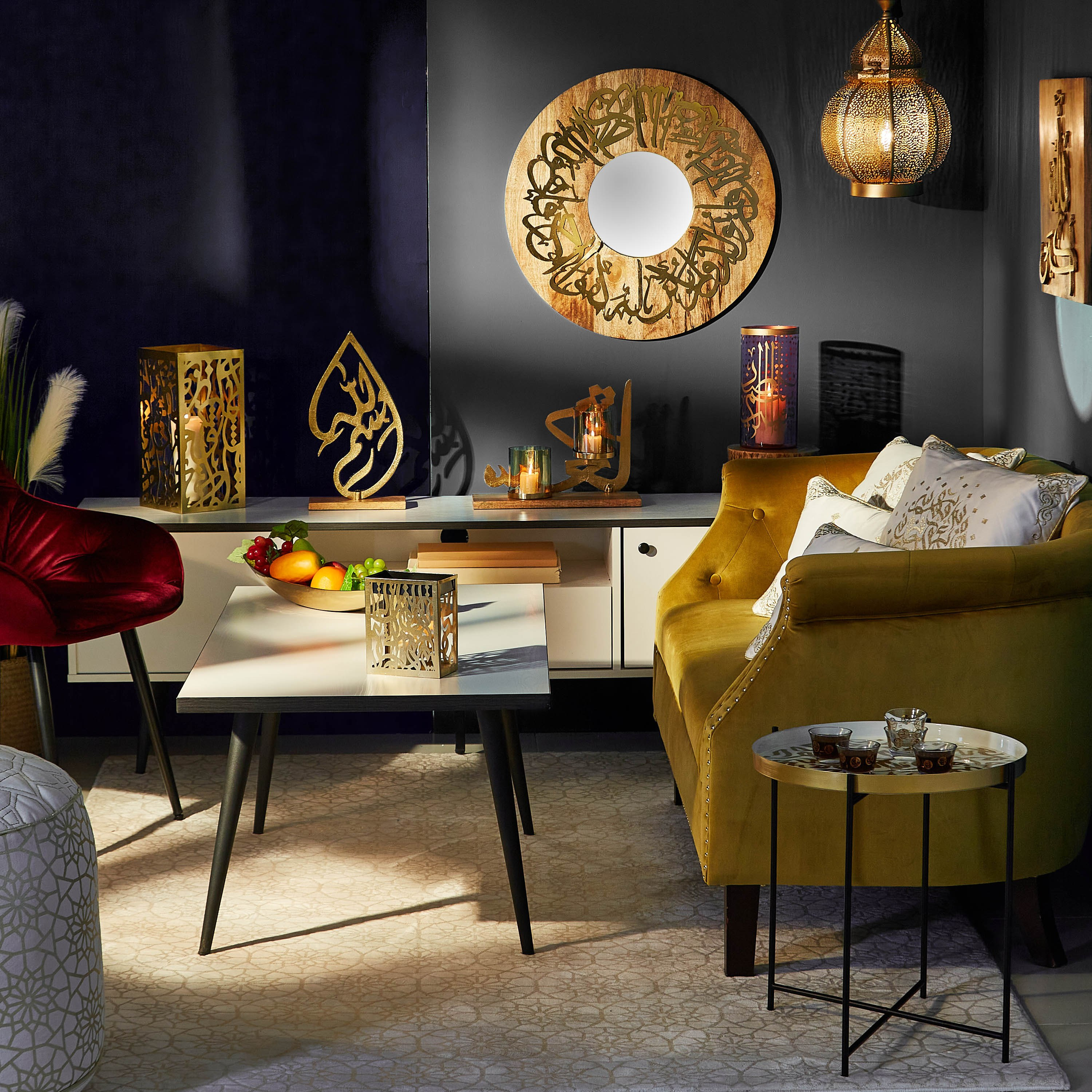 حامل شموع فوتيف زجاج محفور من أفرين-hbxlivingroom-decorandaccessories-candleholders-image-4