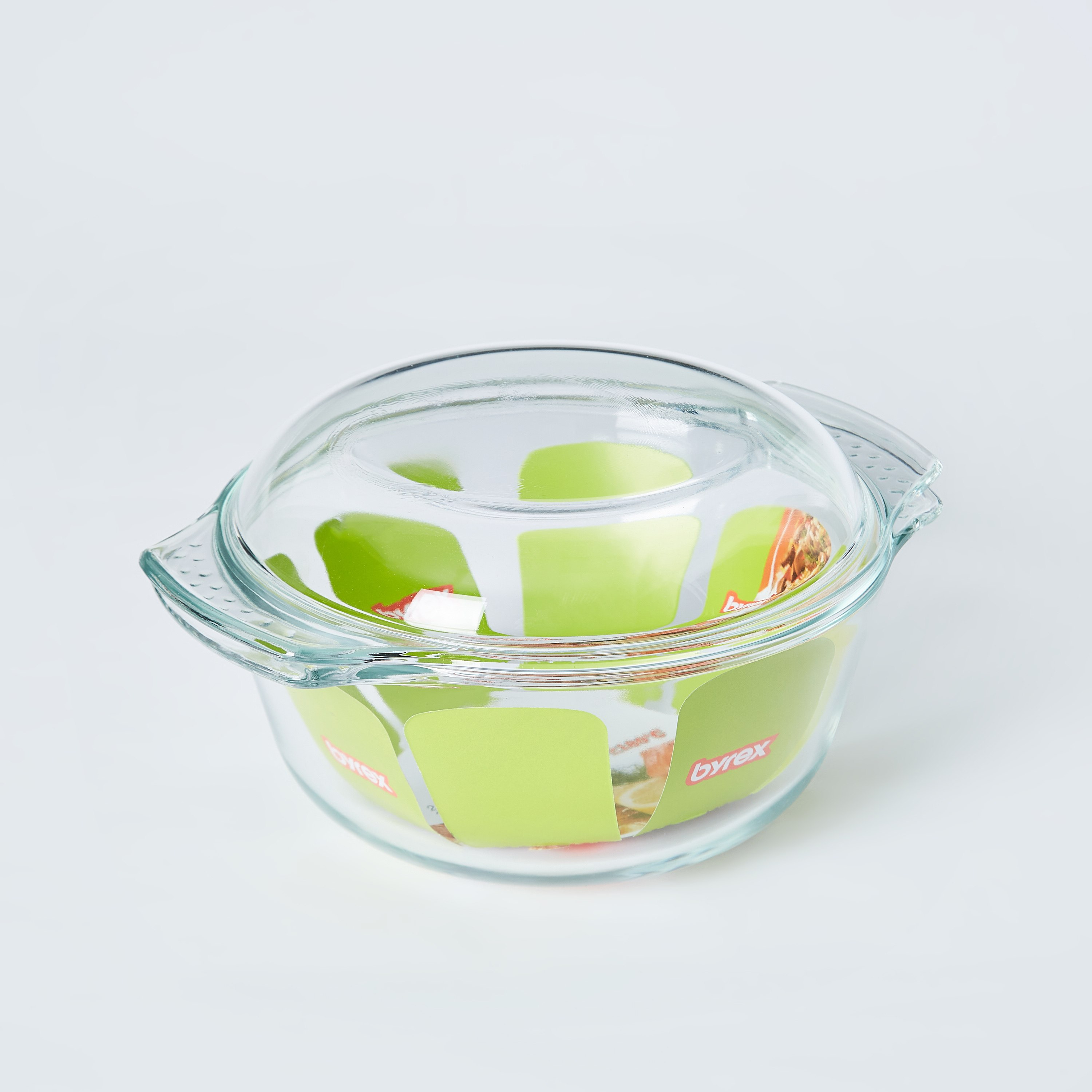 كسرولة بمقبض منقط وغطاء من جراسيا - 2 لتر-hbxkitchen-bakeware-image-5