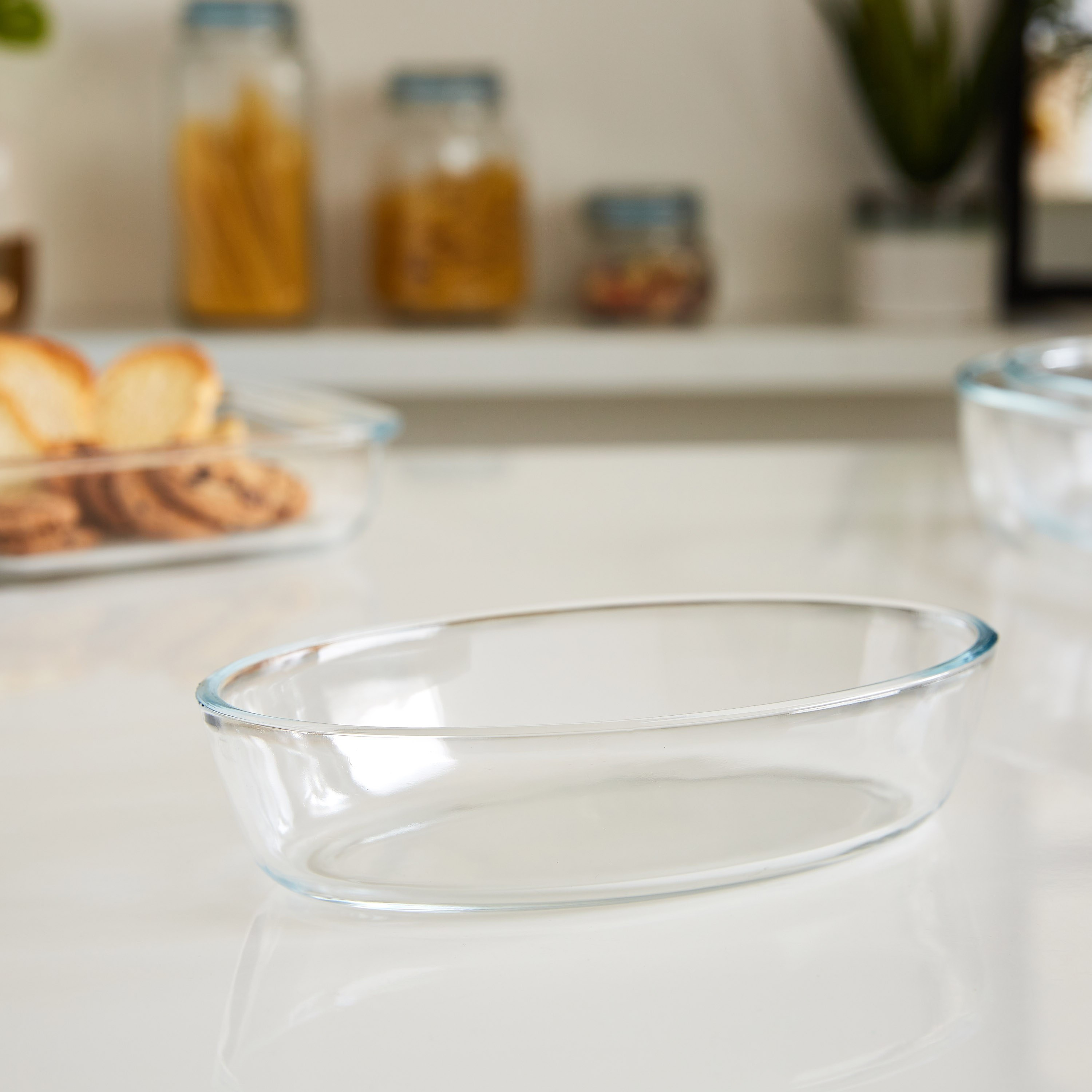 صحن خبز بيضاوي من جراسيا - 700 مل-hbxkitchen-bakeware-image-1