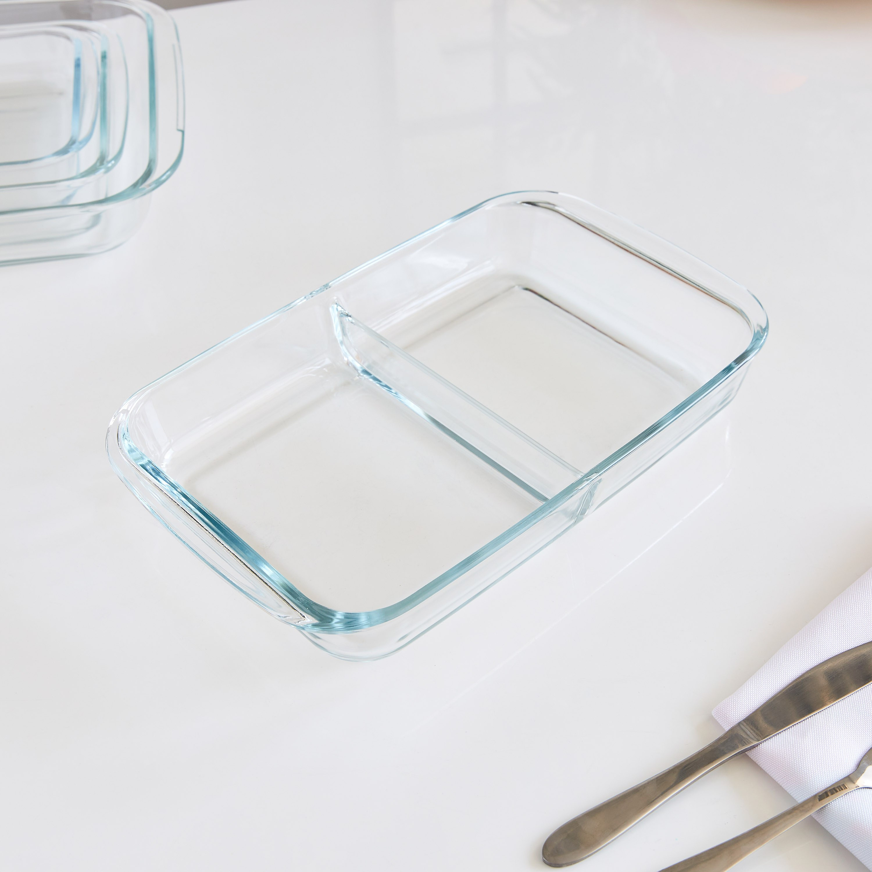 صحن خبز زجاجي مستطيلي من جراسيا - 2.2 لتر-hbxhomeware-hbxkitchen-image-2