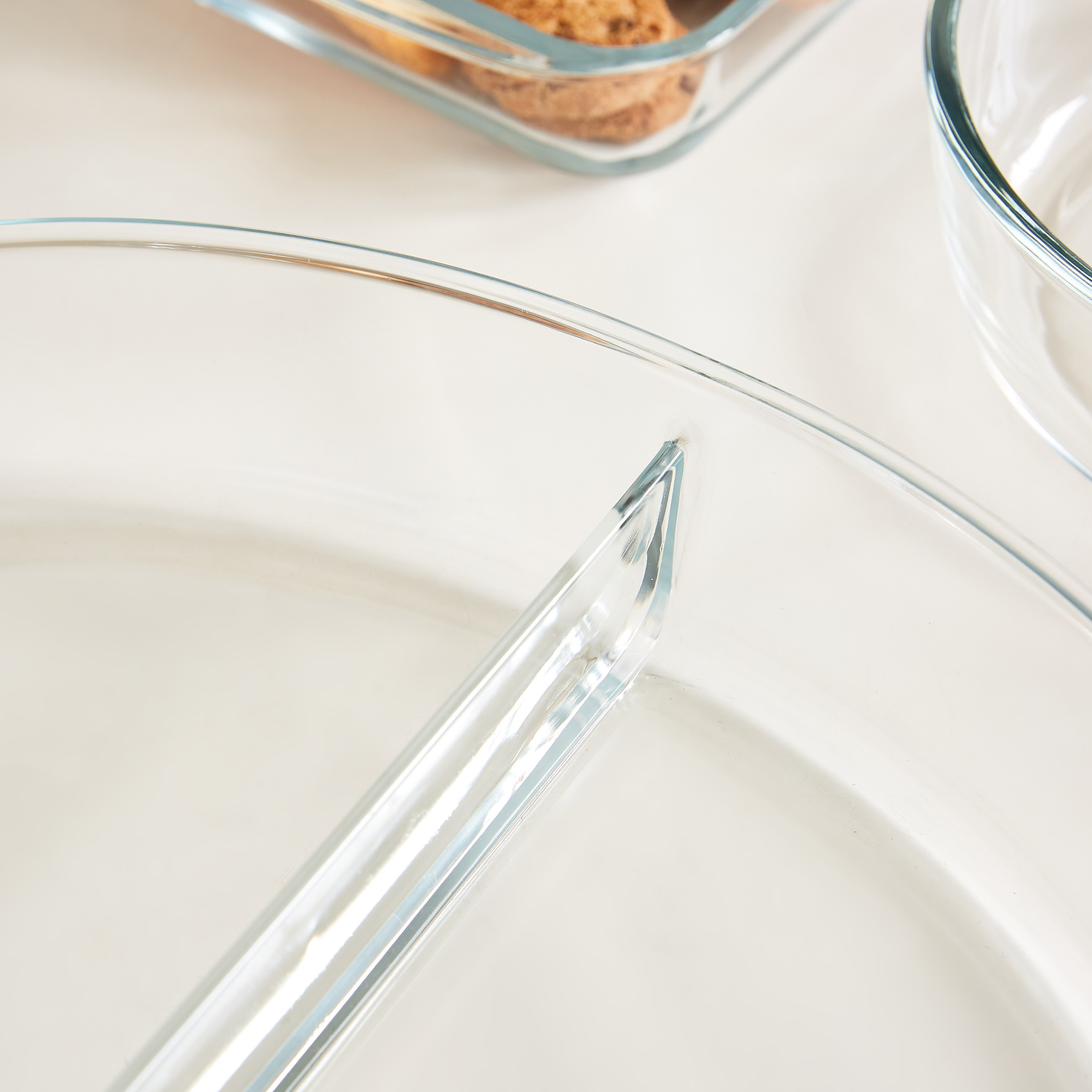 صحن خبز زجاجي بيضاوي من جراسيا 2 لتر-hbxkitchen-bakeware-image-3