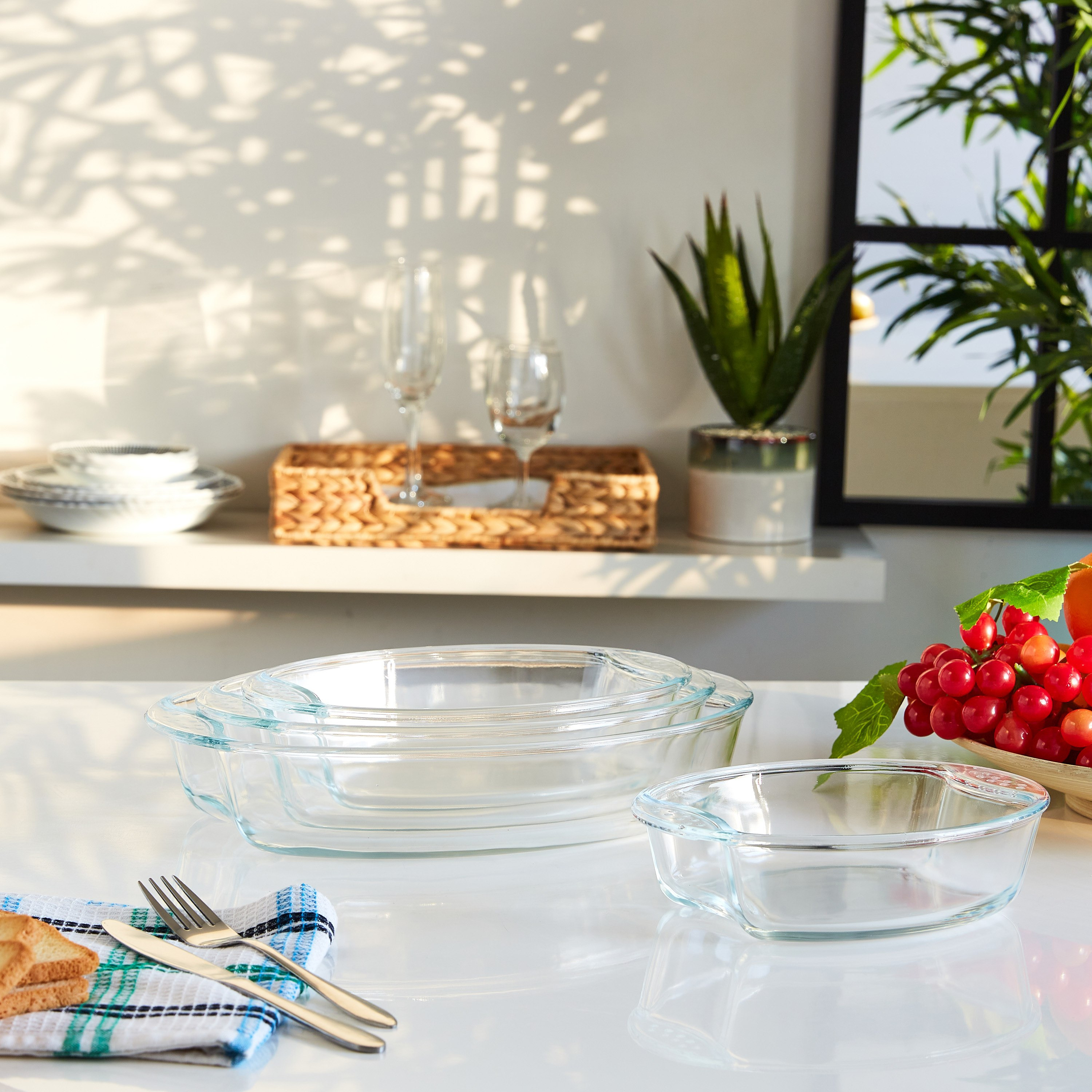 صحن فرن مع مقبض من جراسيا - 1.3 لتر-hbxkitchen-bakeware-image-4